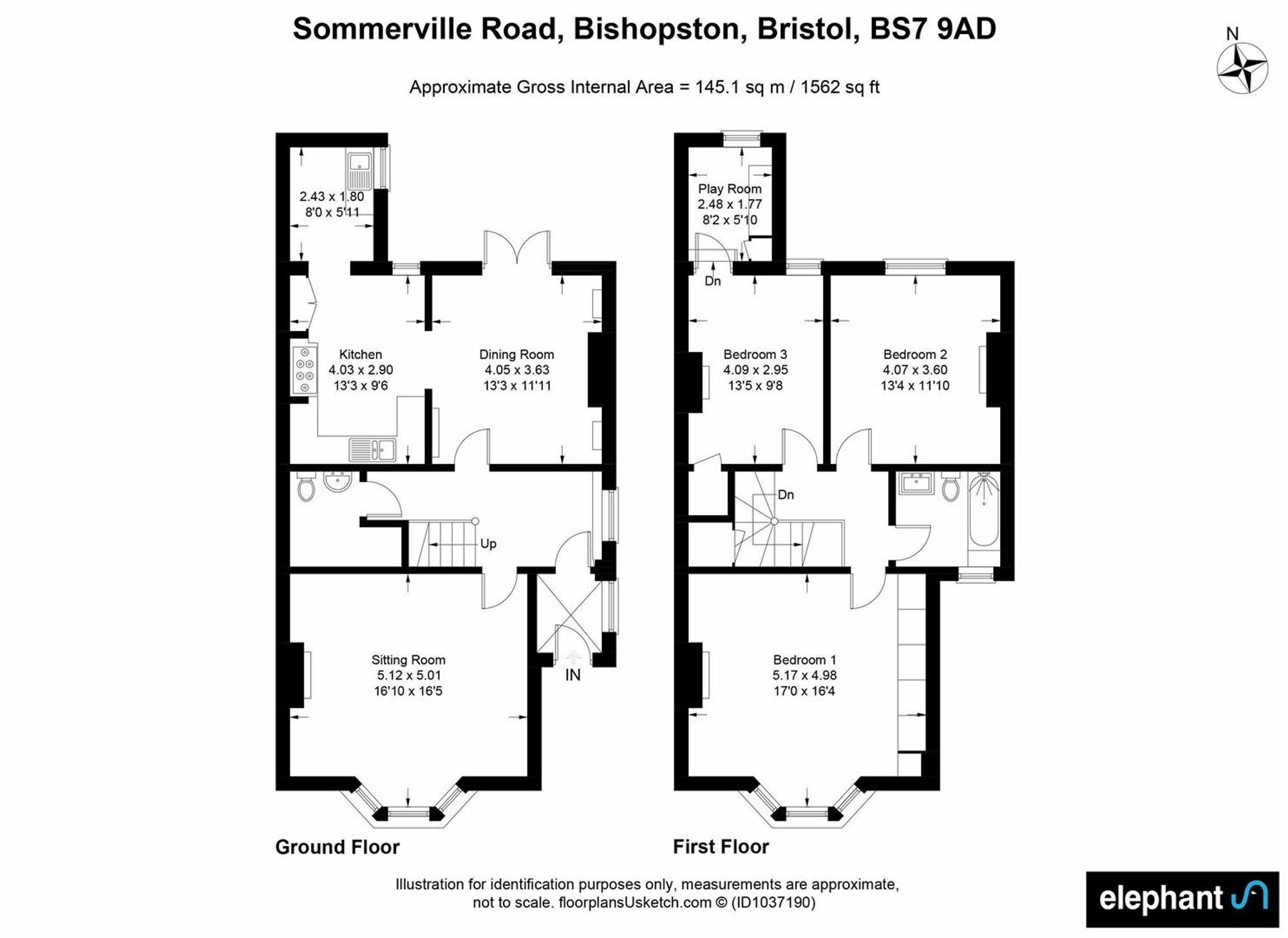 13 Sommerville Road, Bristol floorplan