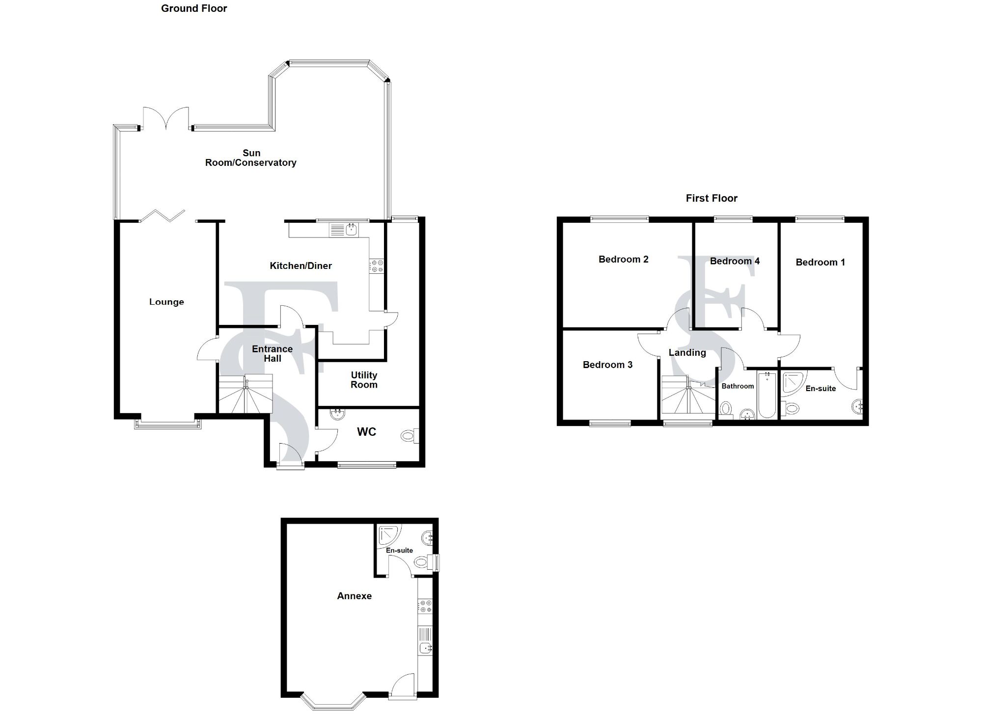 15 Foxglove Road, Leicester floorplan