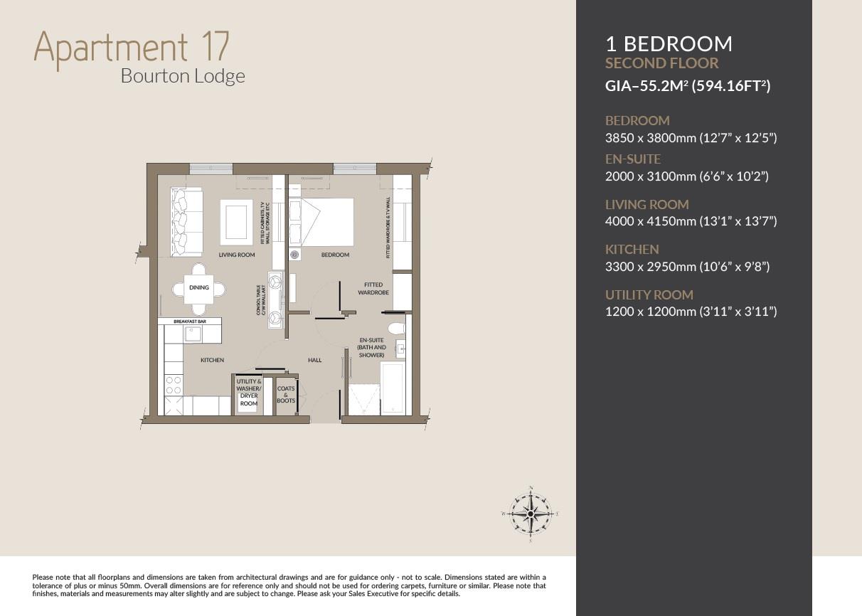 1 Bedrooms Flat for sale in Bourton Lodge, Stratton Court, Cirencester GL7