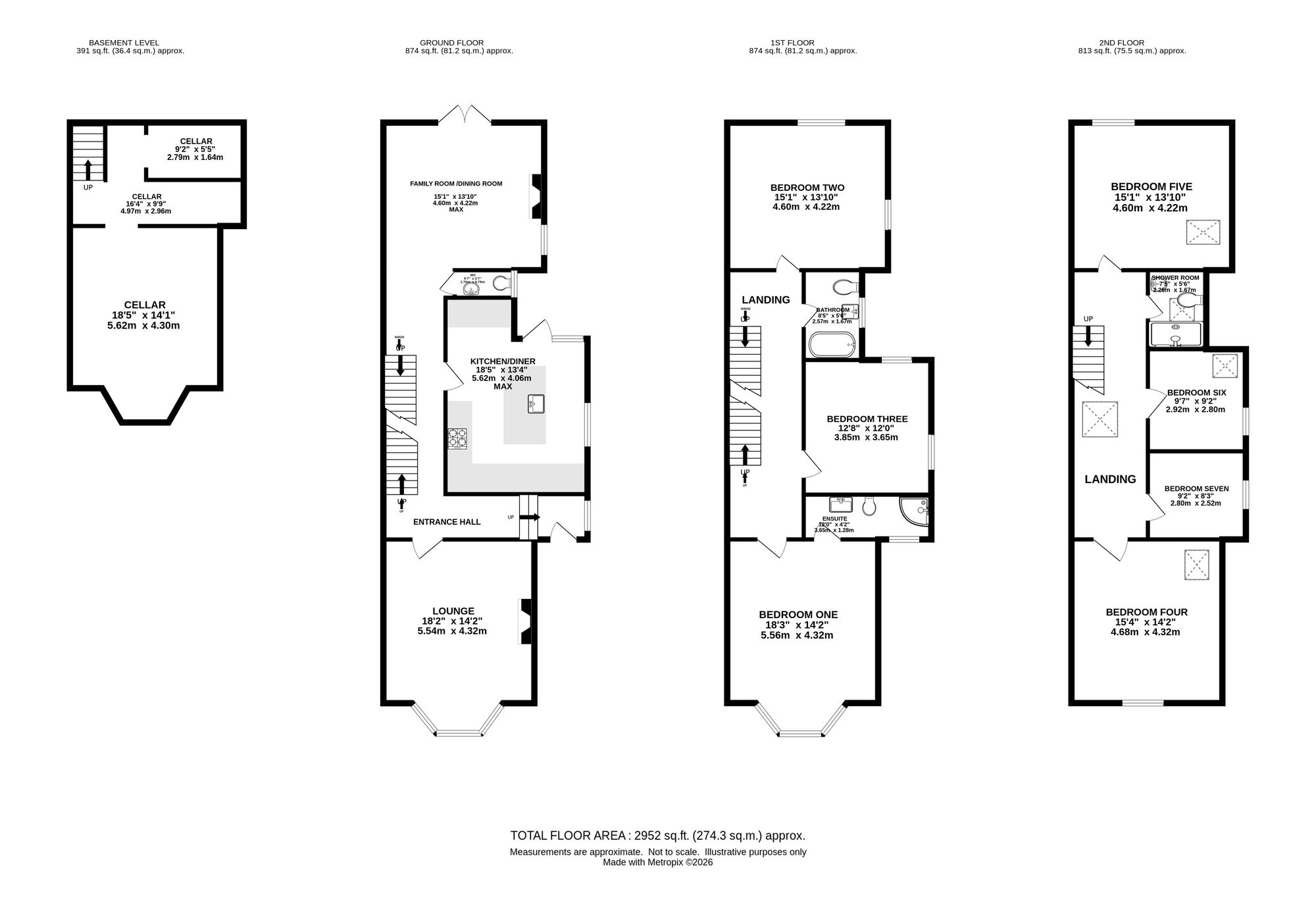 10 Brook Road, Stockport floorplan