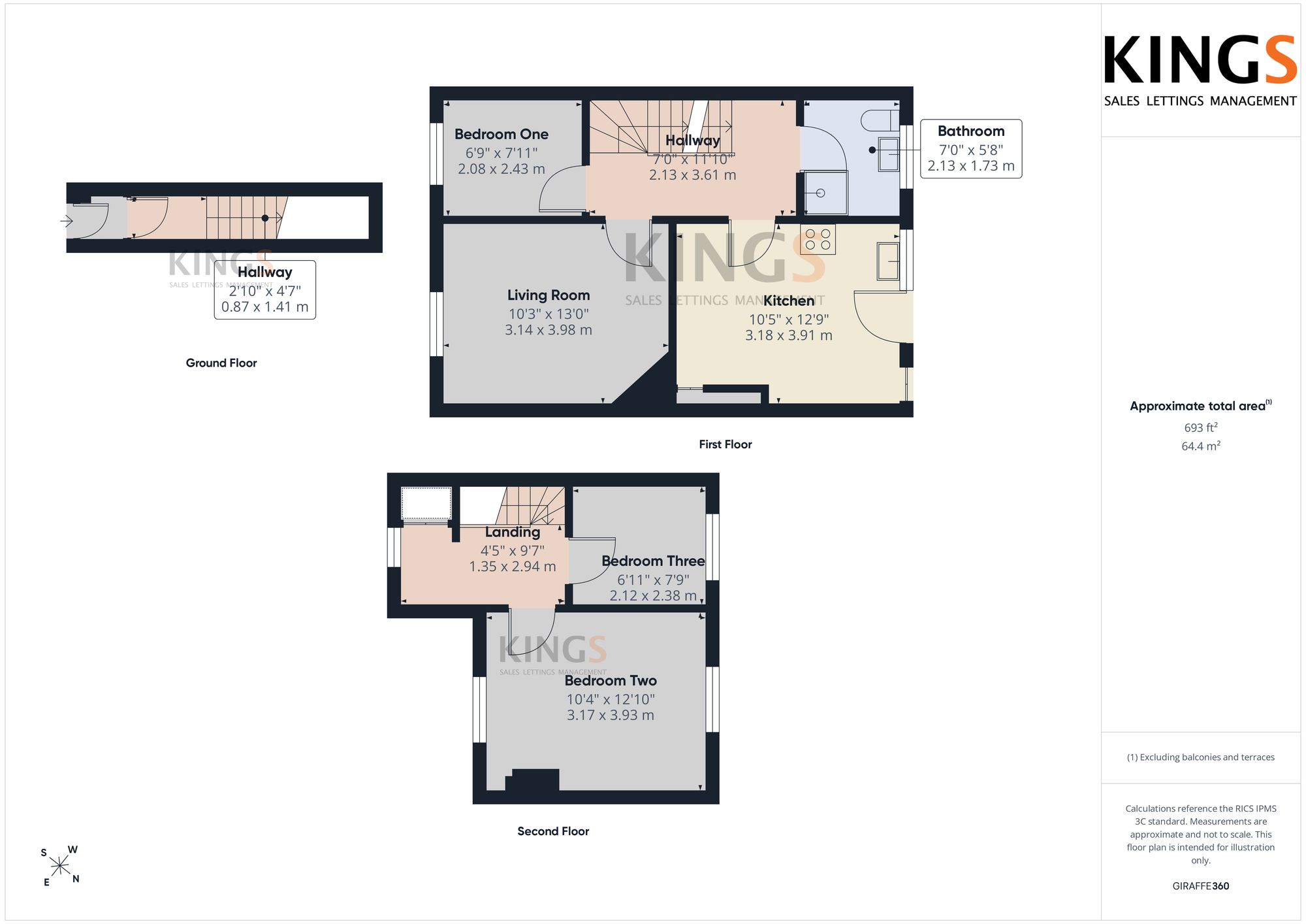 42a The Common, Hatfield floorplan