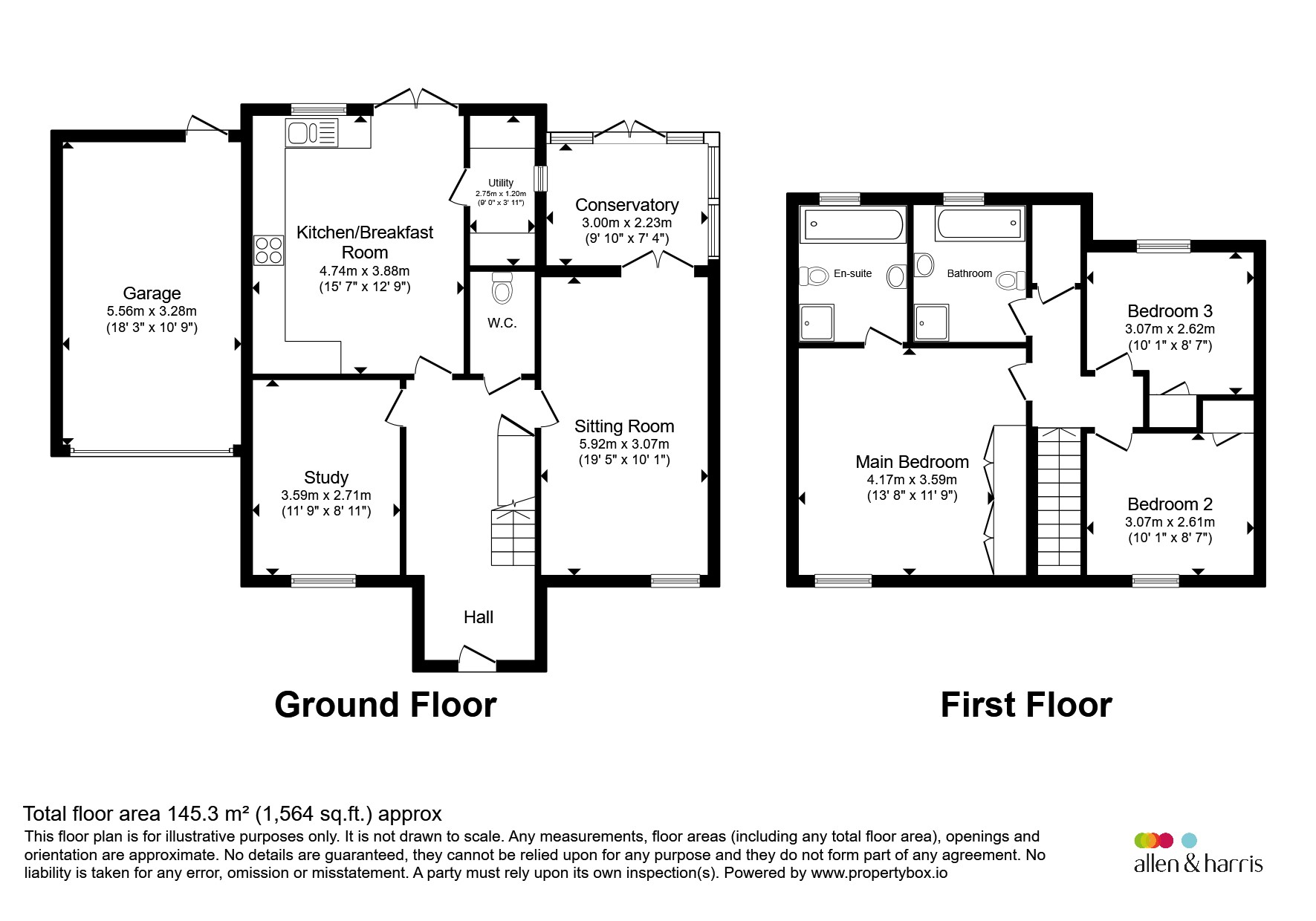 10, The Wern, Lechlade floorplan