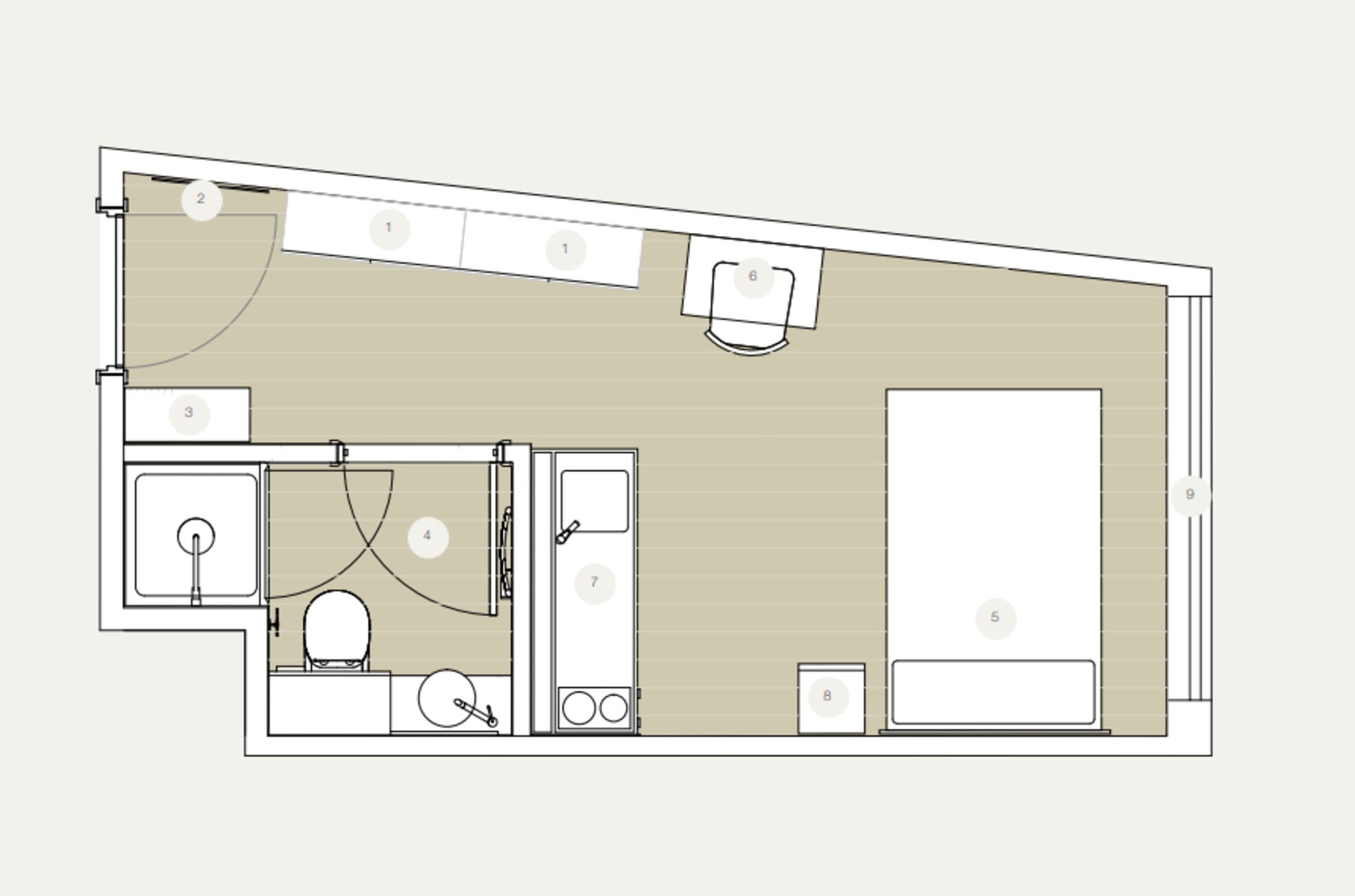 Commercial Road, London floorplan