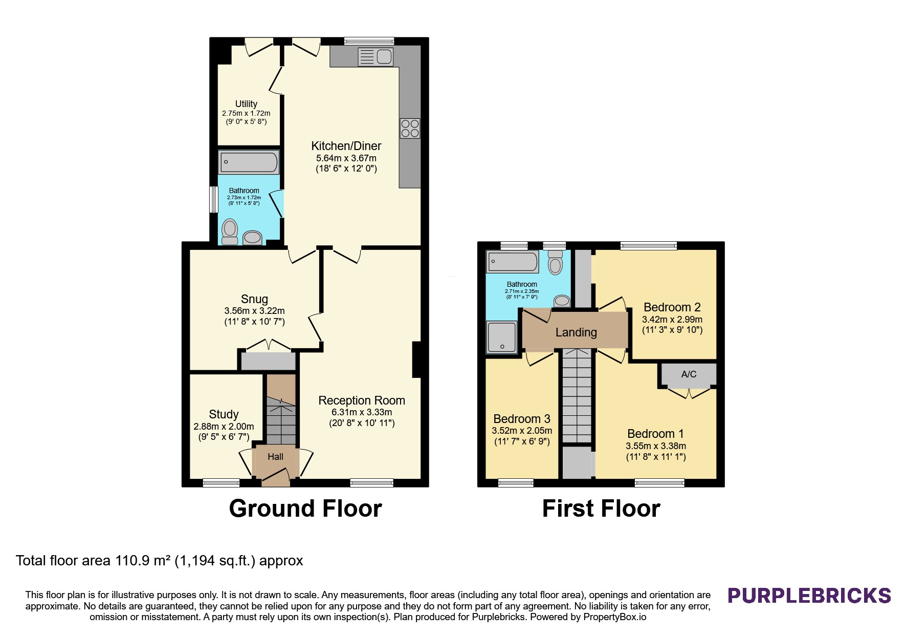 Canterbury Road, Reading floorplan
