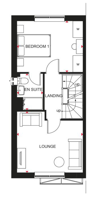 H874585, Mill Lane, Swindon floorplan