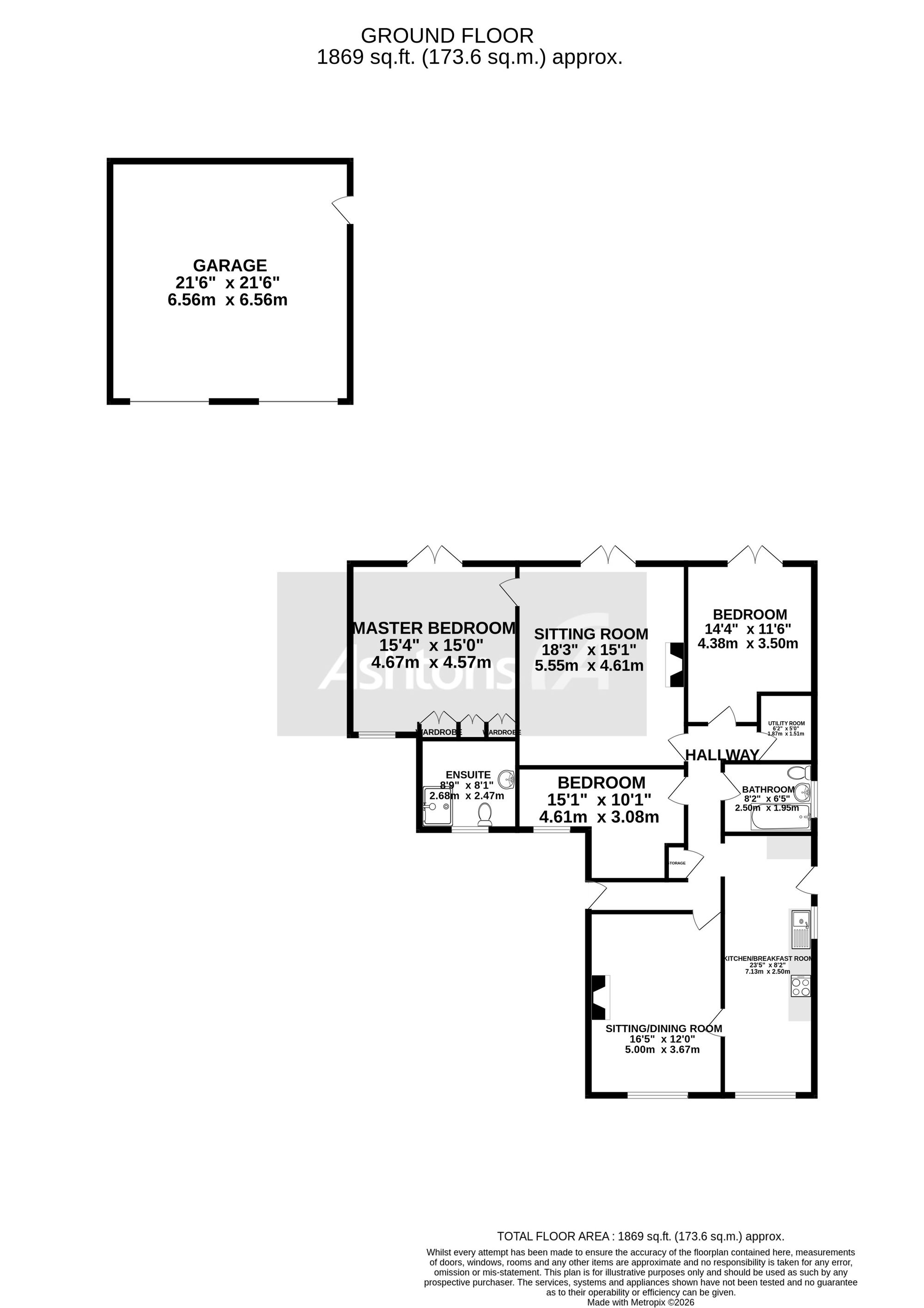 16 Applecorn Close, St. Helens floorplan