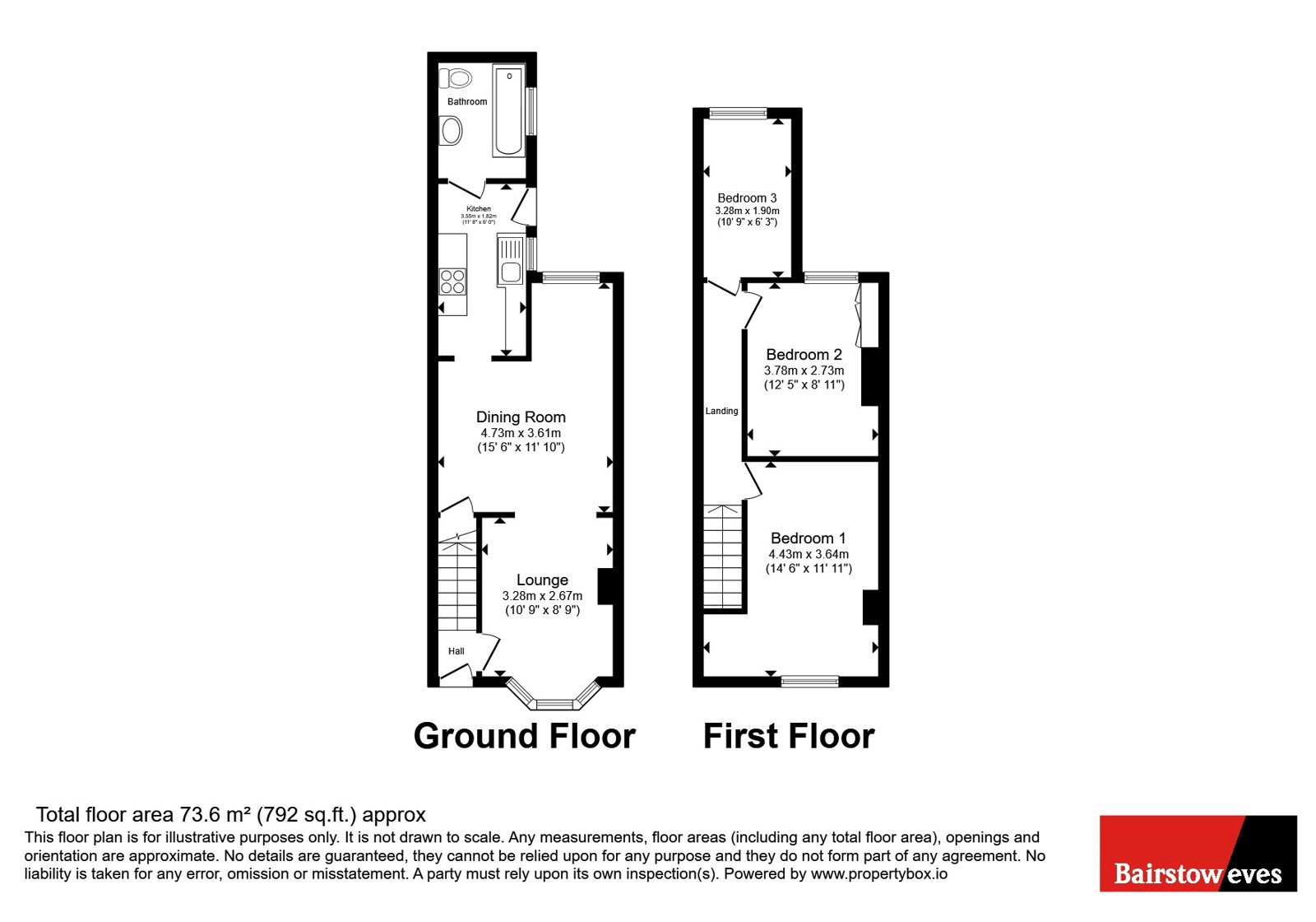 64, Leeming Lane South, Mansfield floorplan