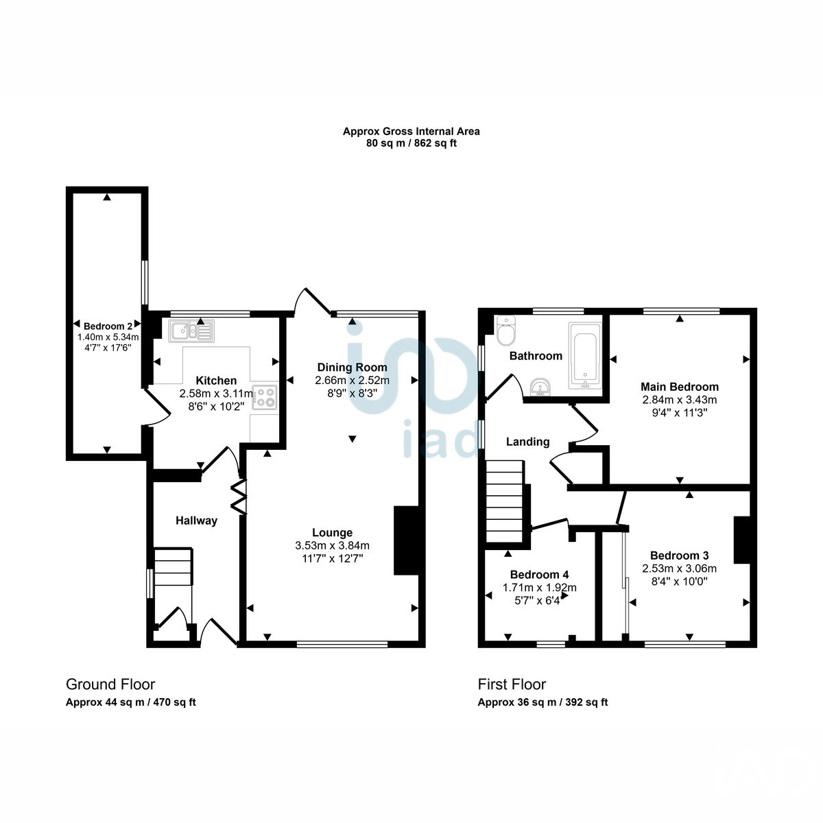 2, Trimpley Road, Birmingham floorplan