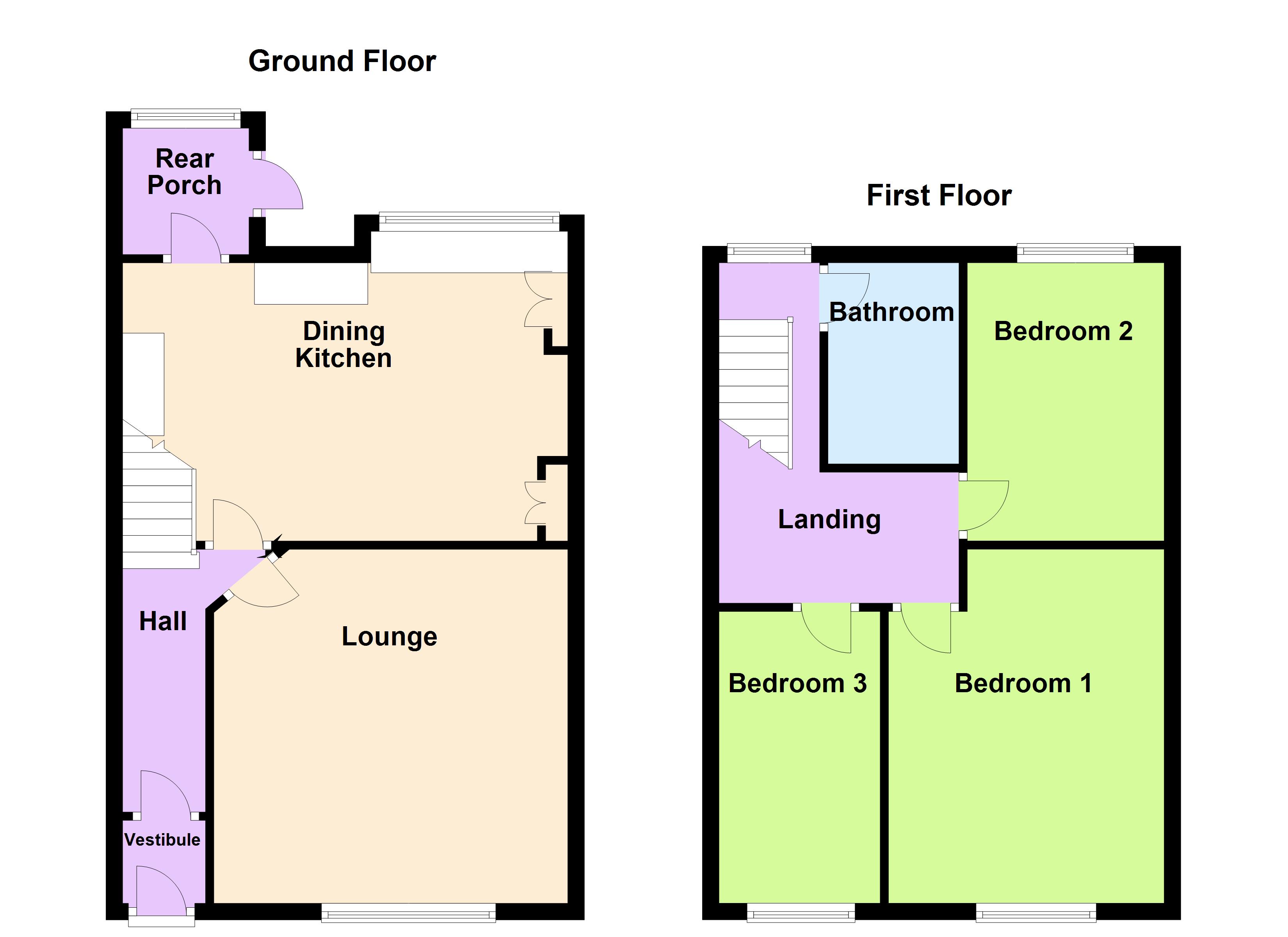 Balcarres Road, Leyland PR25, 3 bedroom terraced house for sale