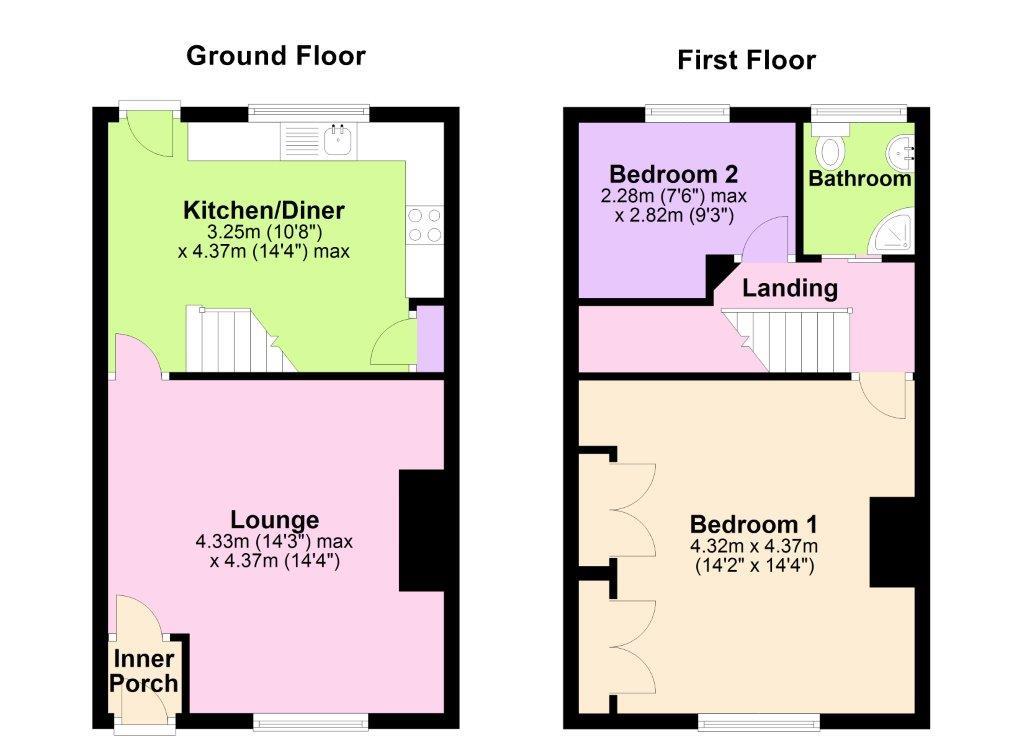 2 Bedrooms Terraced house for sale in James Street, Little Lever, Bolton BL3