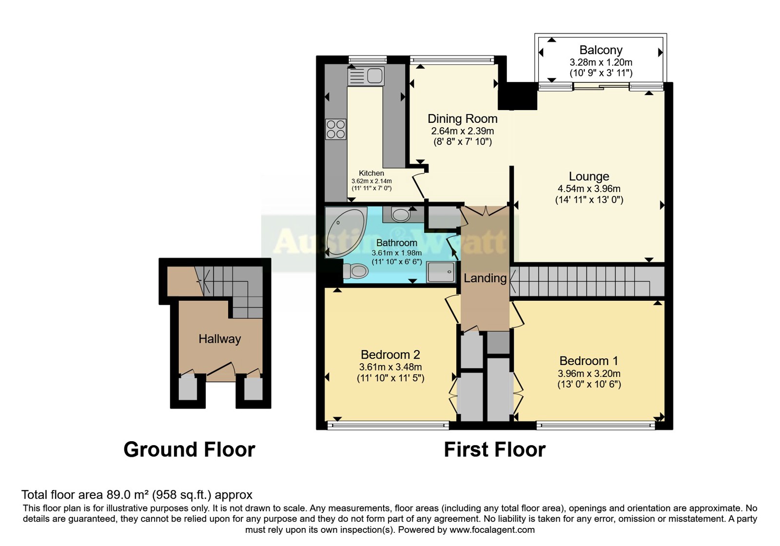 62, Admirals Walk, Bournemouth floorplan