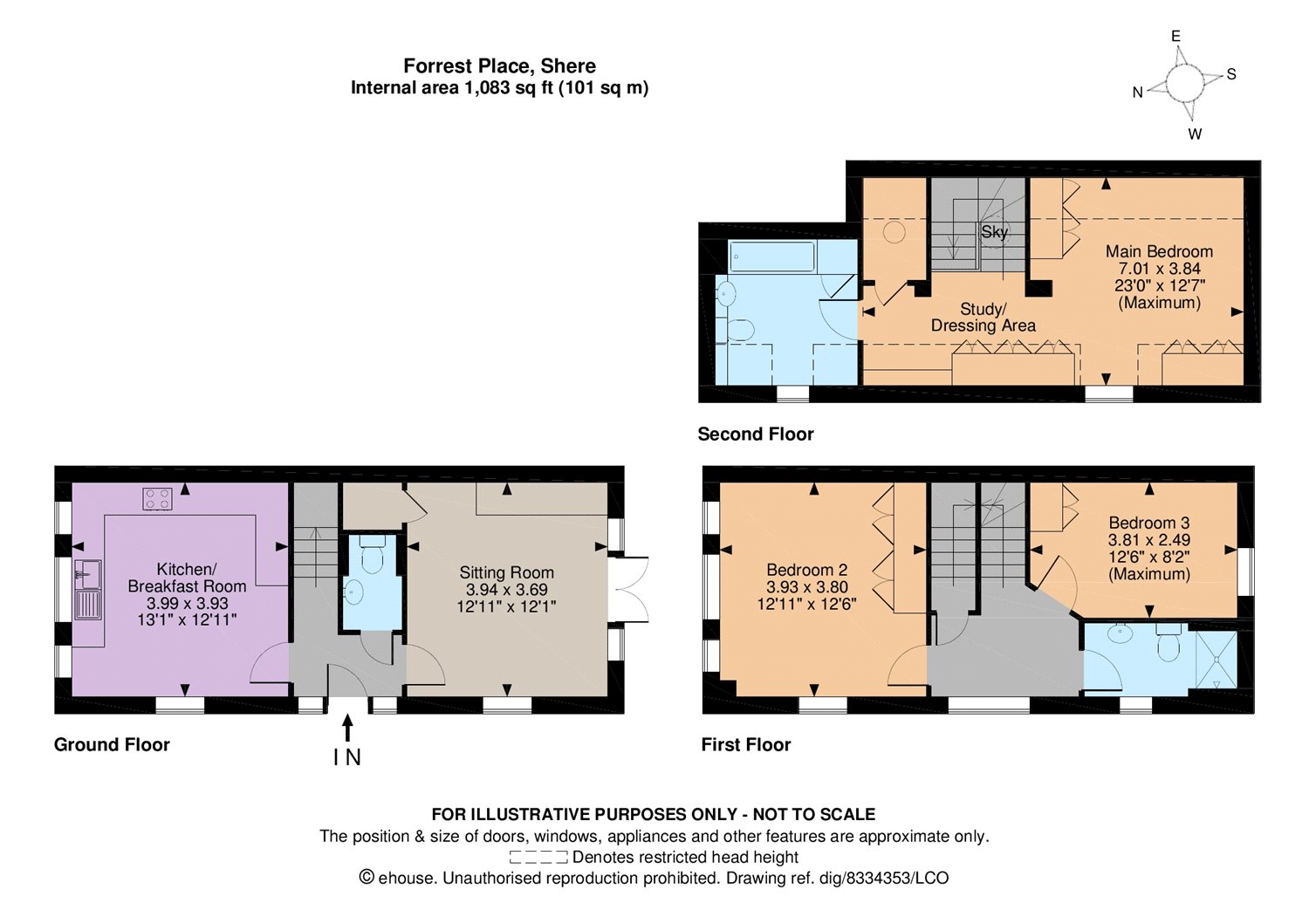 3 Bedrooms End terrace house for sale in Forrest Place, Shere, Guildford, Surrey GU5