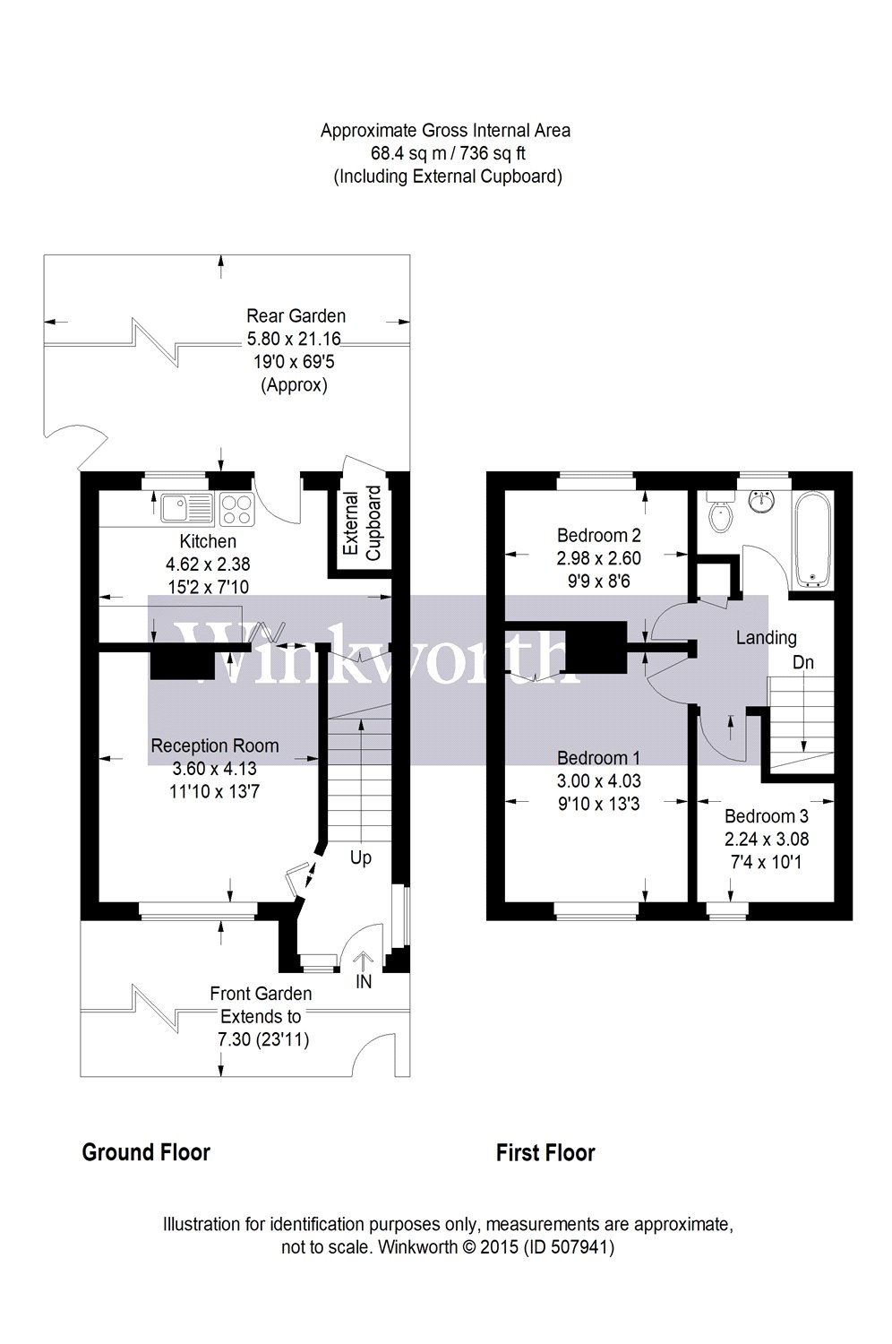 3 Bedrooms Terraced house for sale in Theobald Street, Borehamwood, Hertfordshire WD6