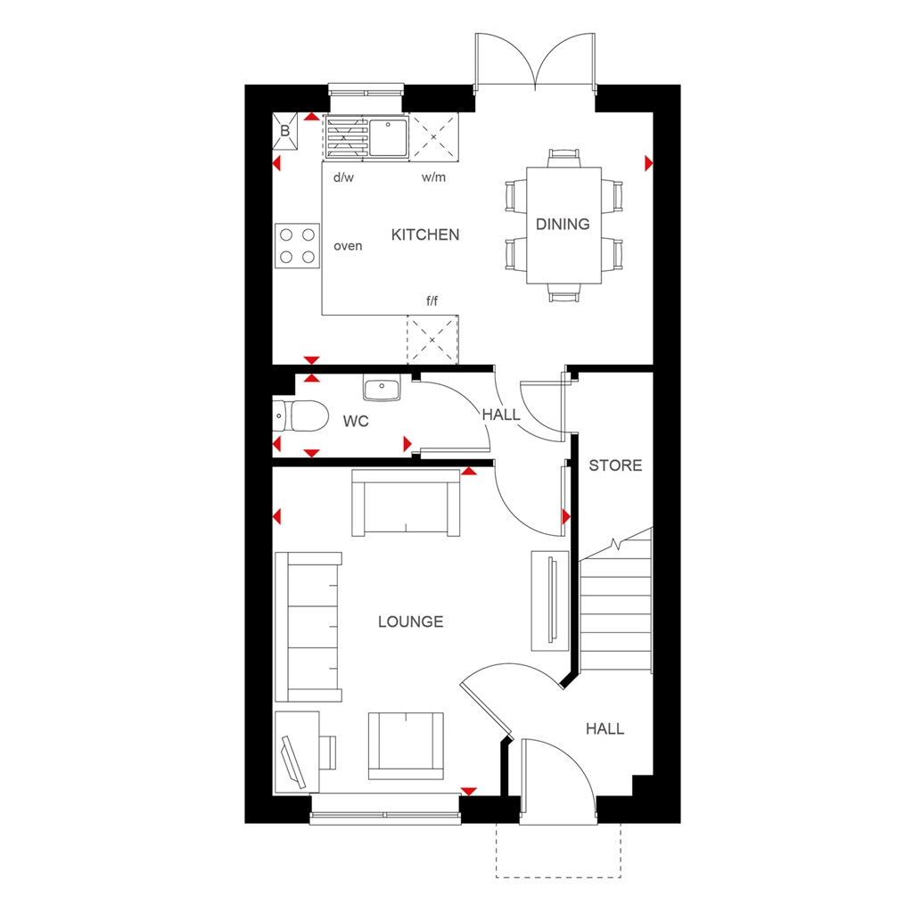 "Ellerton" at Rocky Lane, Haywards Heath RH16, 3 bedroom terraced house