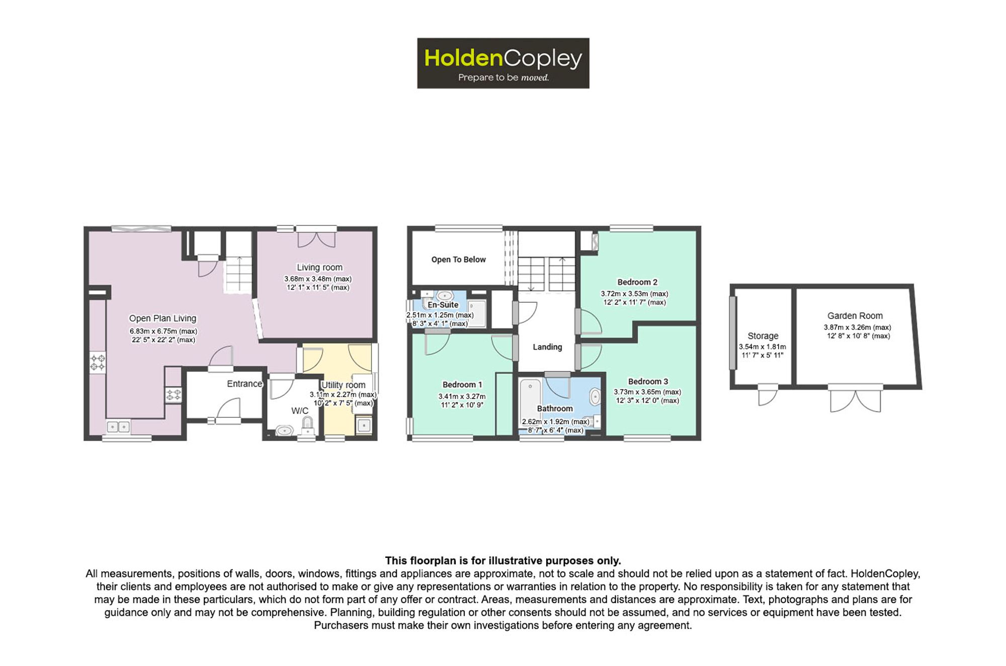 1 Poplar Grove, Mansfield floorplan