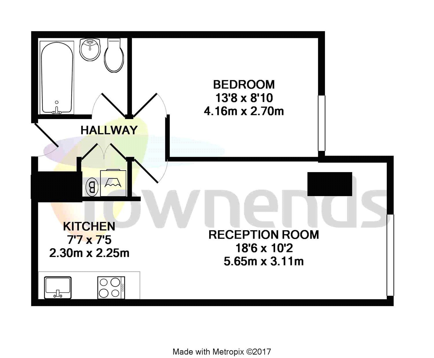 1 Bedrooms Flat to rent in Masons Avenue, Croydon CR0