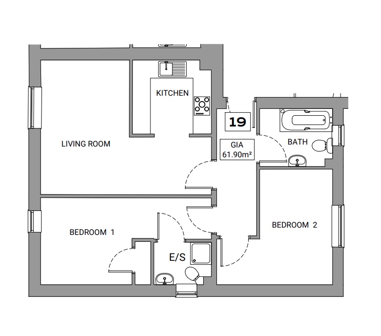 19, DURHAM floorplan