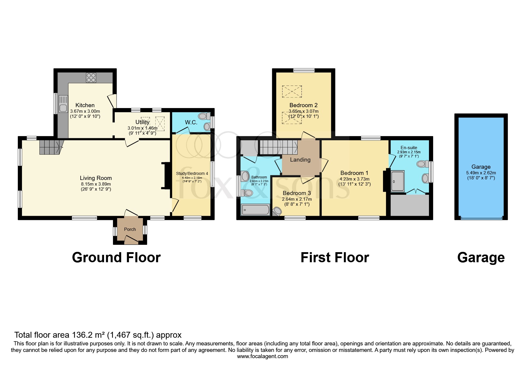 The Gables, Tangmere Road, Chichester floorplan