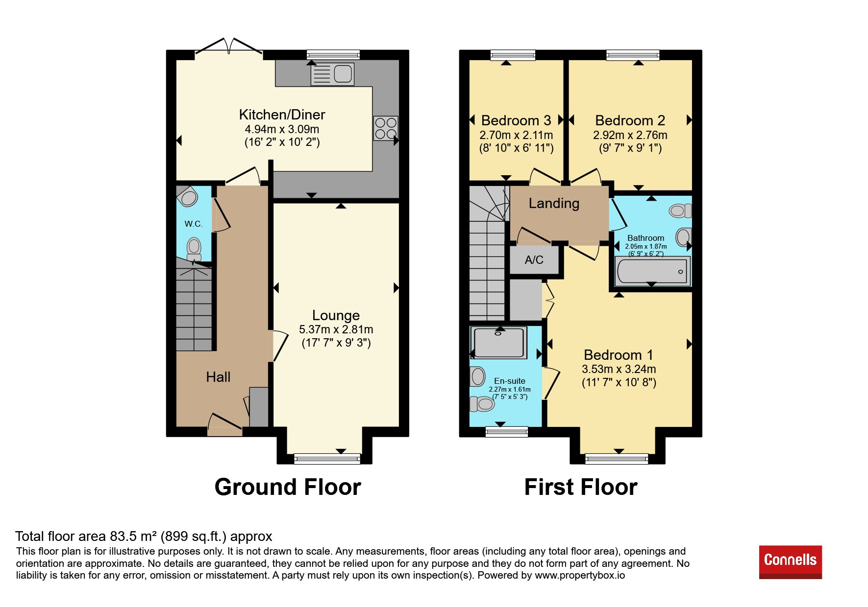 5, Heathcliff Avenue, Hitchin floorplan