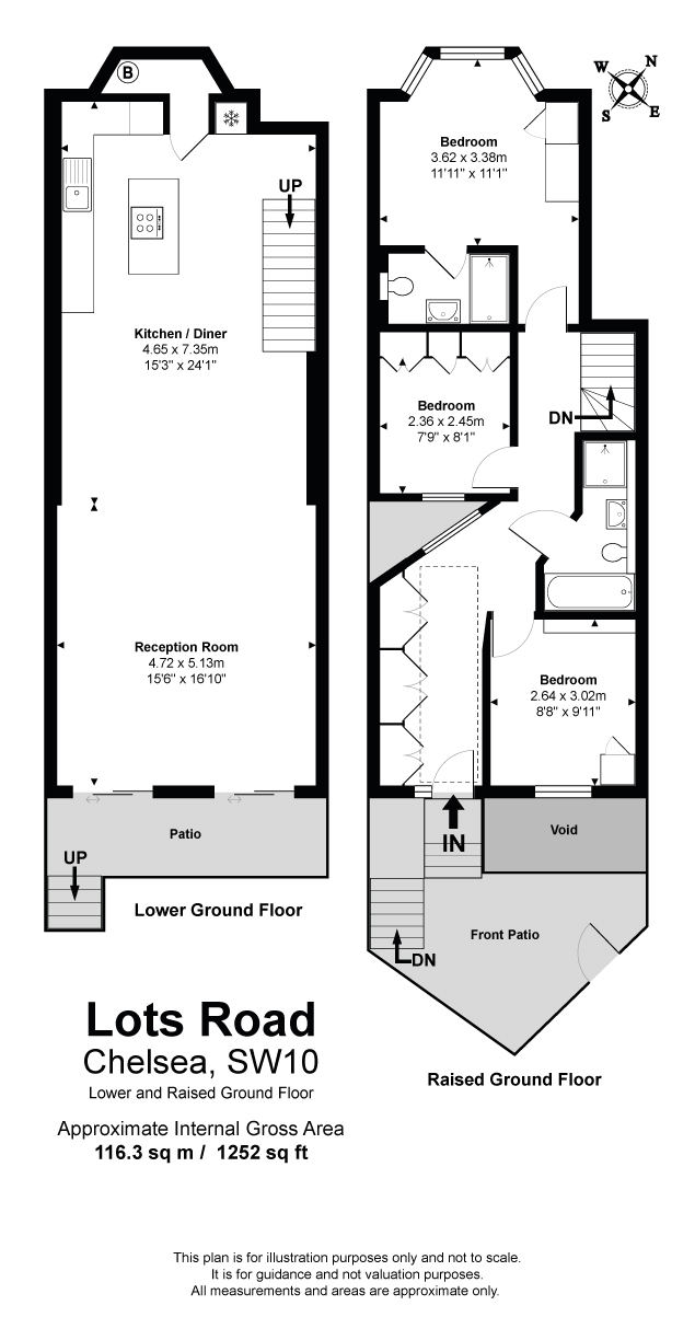 8, Lots Road, Chelsea floorplan
