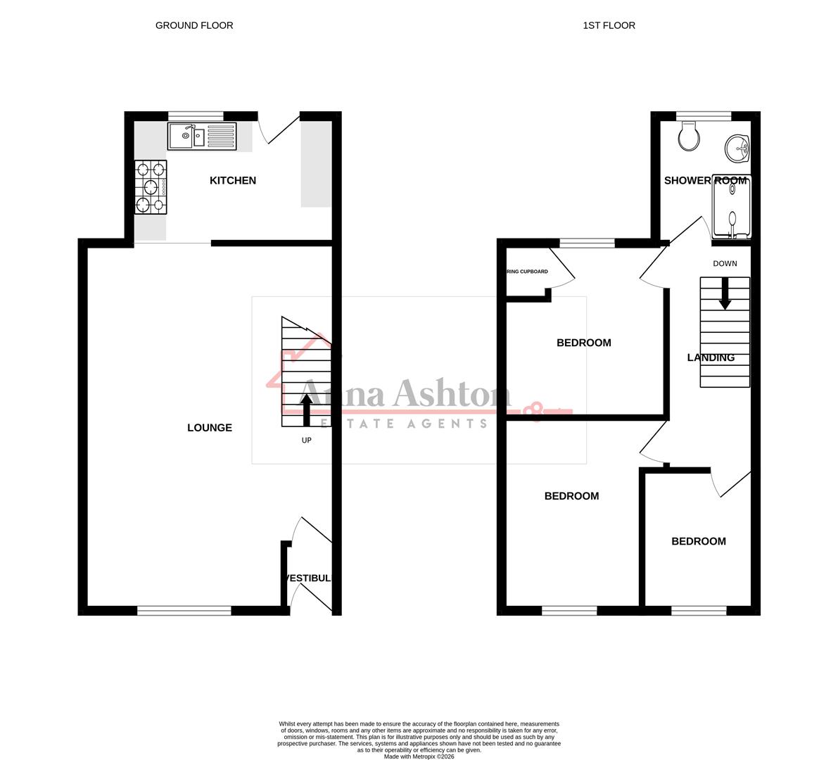 80, Heol Y Gors, Ammanford floorplan