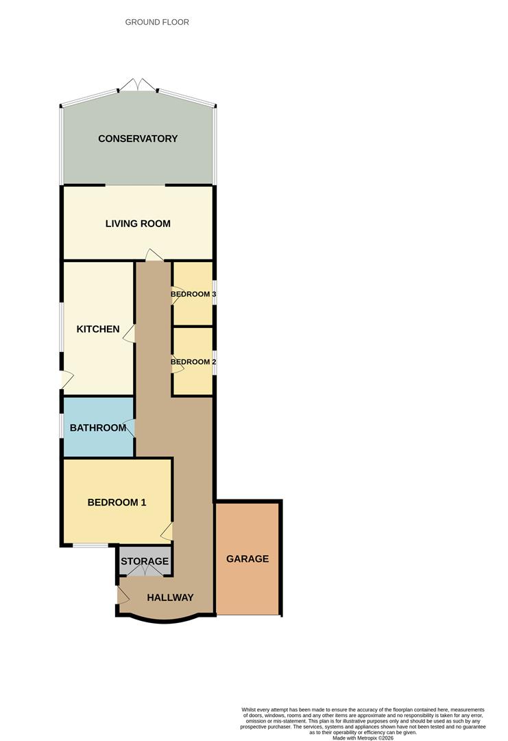 17A, Chestnut Close, Hockley floorplan