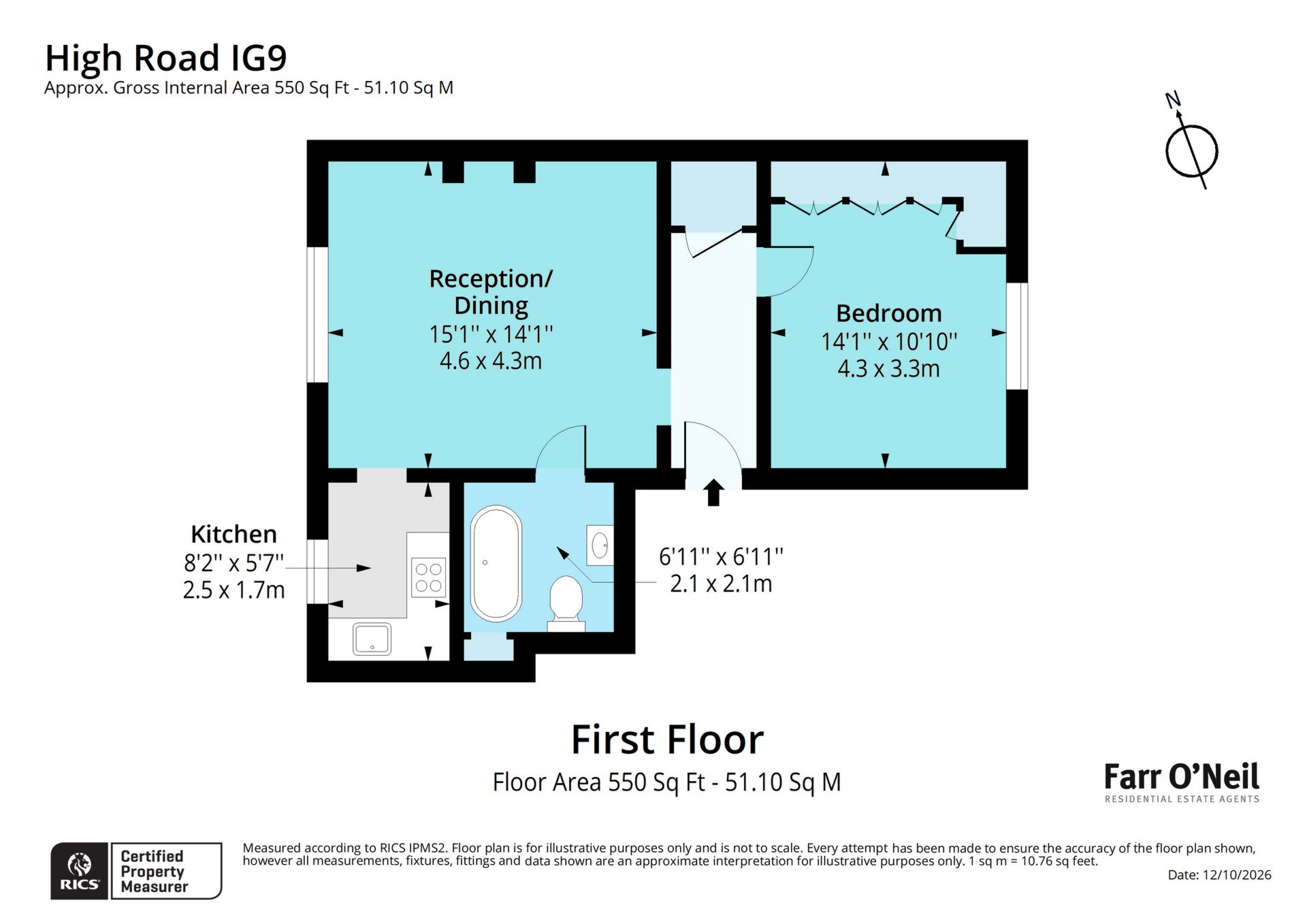 High Road, Buckhurst Hill floorplan