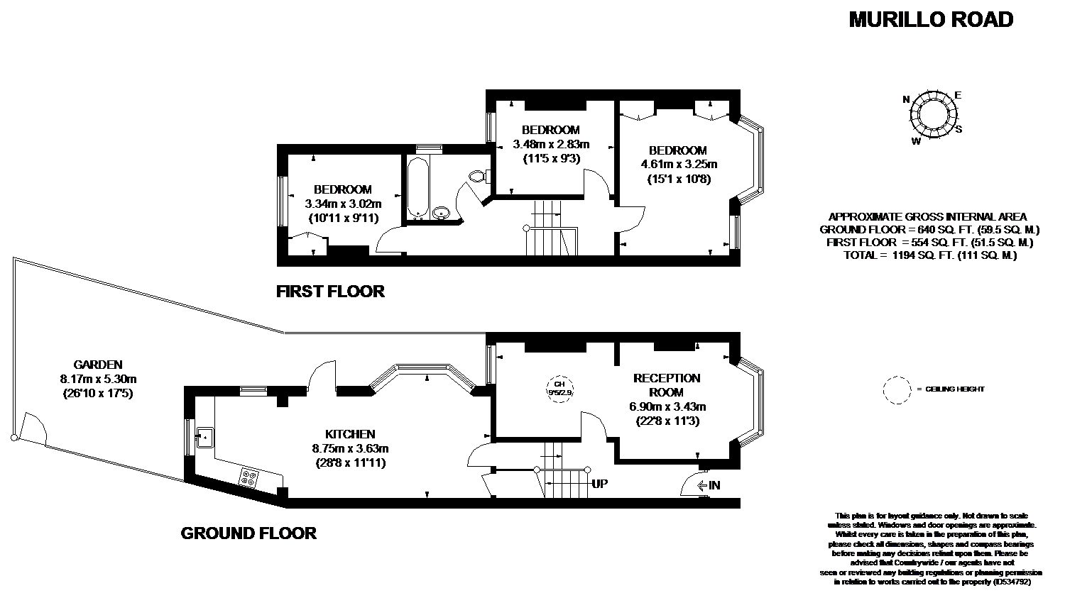 3 Bedrooms Terraced house for sale in Murillo Road, London SE13