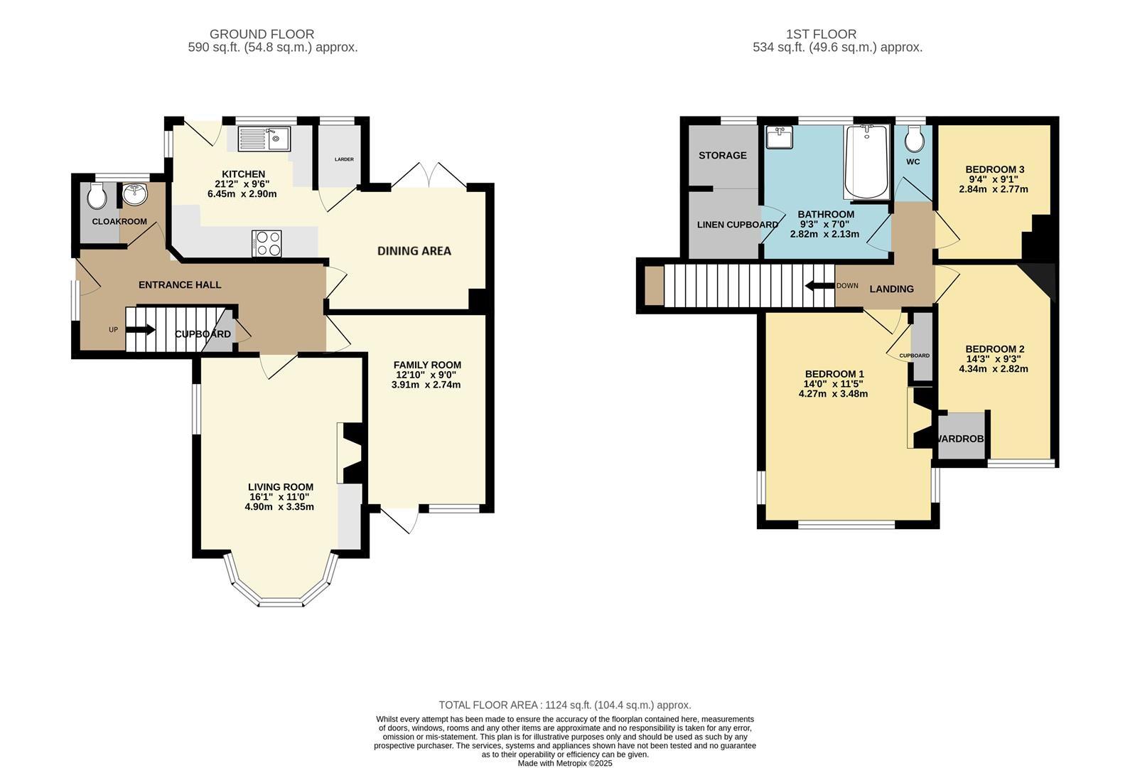 2 Milldown, Kingston Road, Lewes floorplan