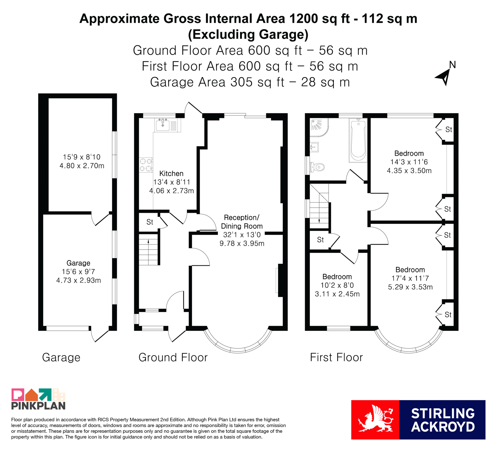 12, Vyner Road, London floorplan