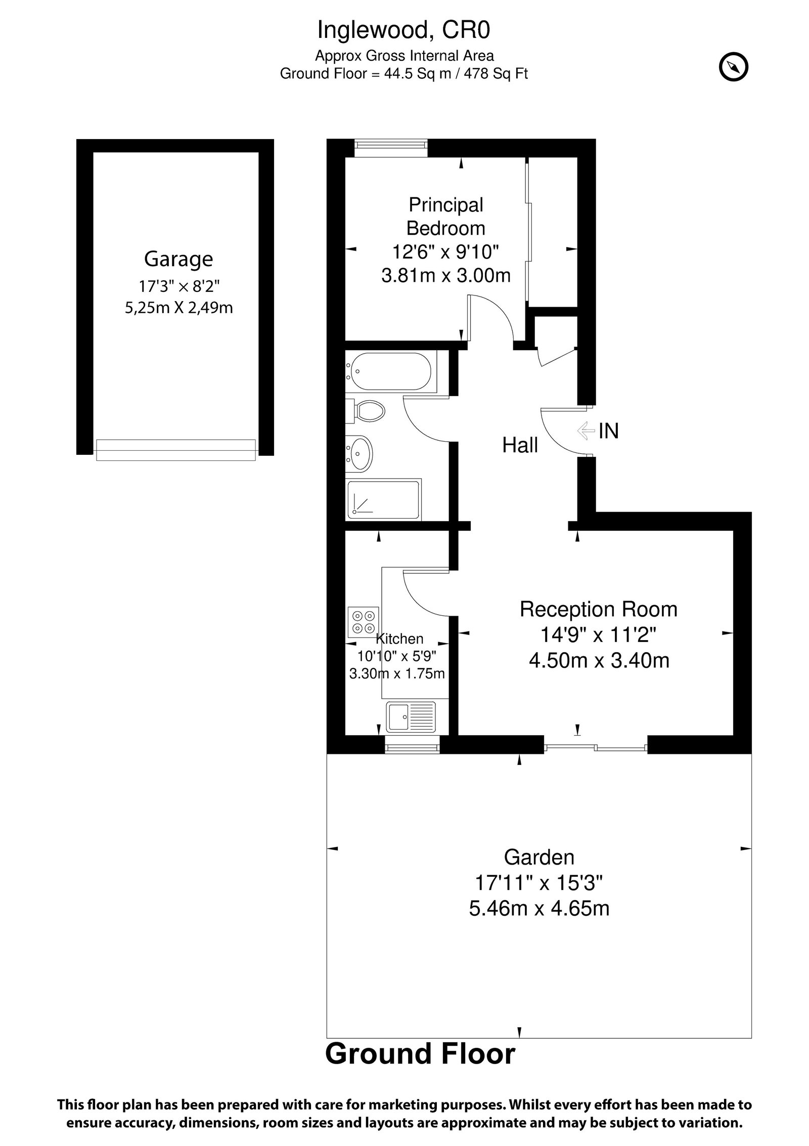 3 Inglewood, Pixton Way, Croydon floorplan
