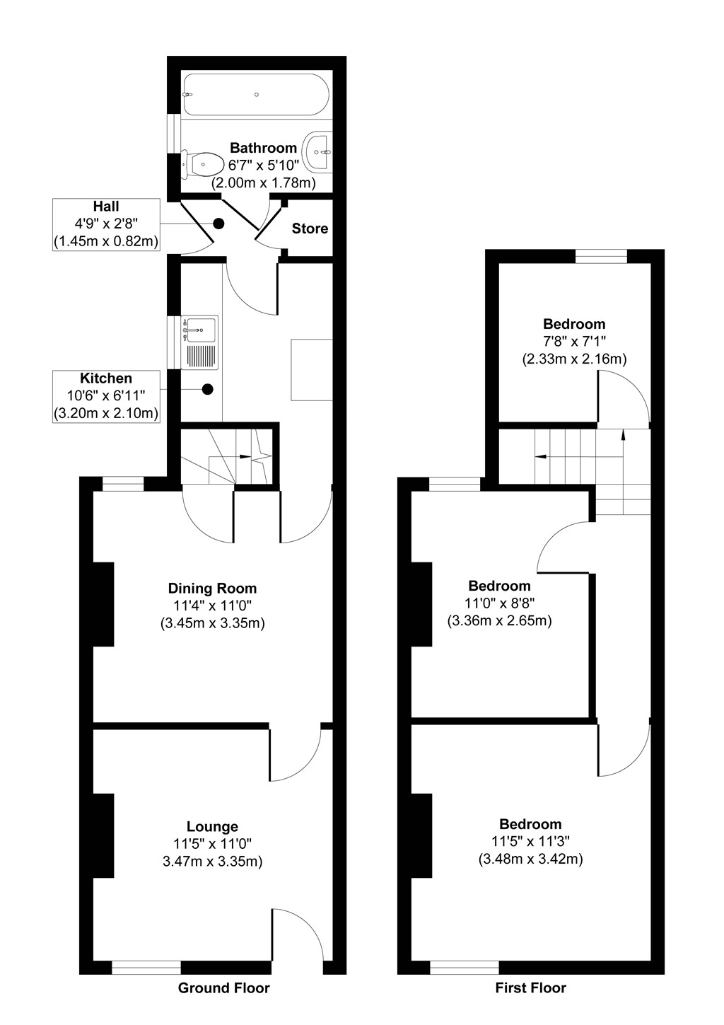96, Finchley Road, IPSWICH floorplan