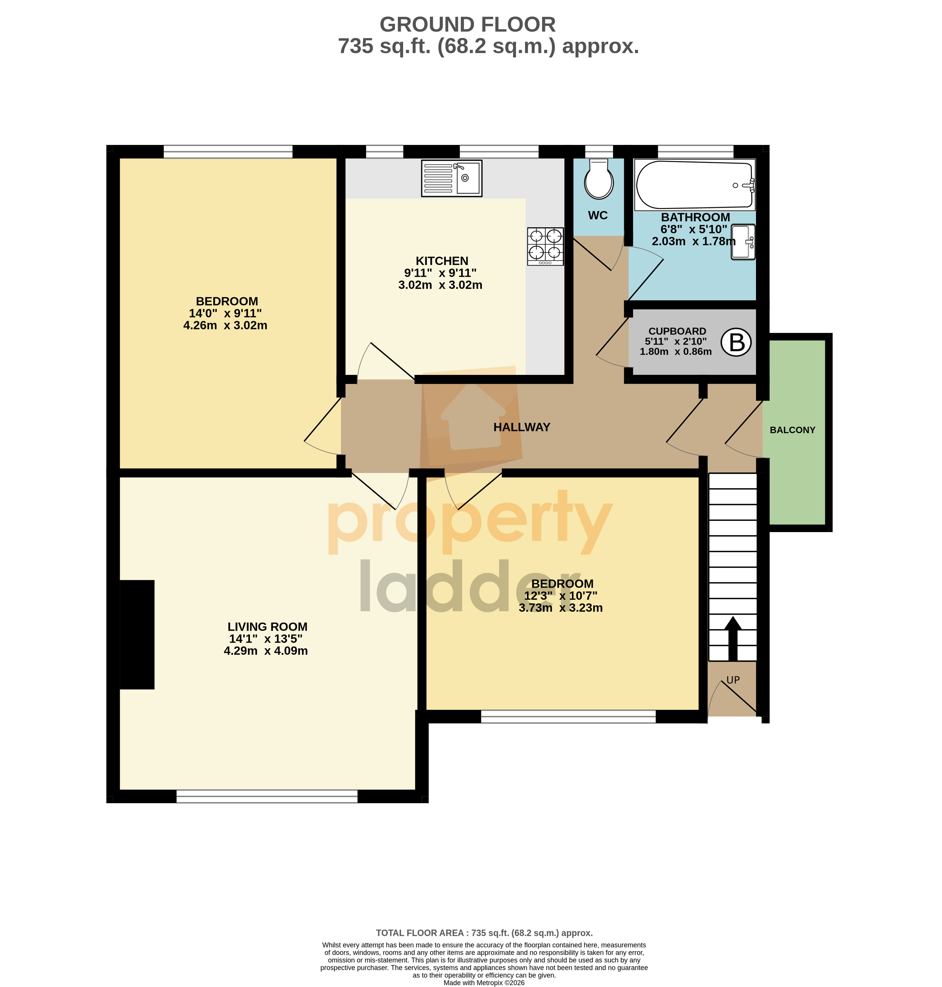 30, Christopher Close, Norwich floorplan