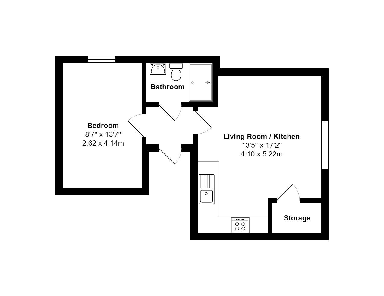 4 Lotus Mews, 152 Fleet Road, Fleet floorplan