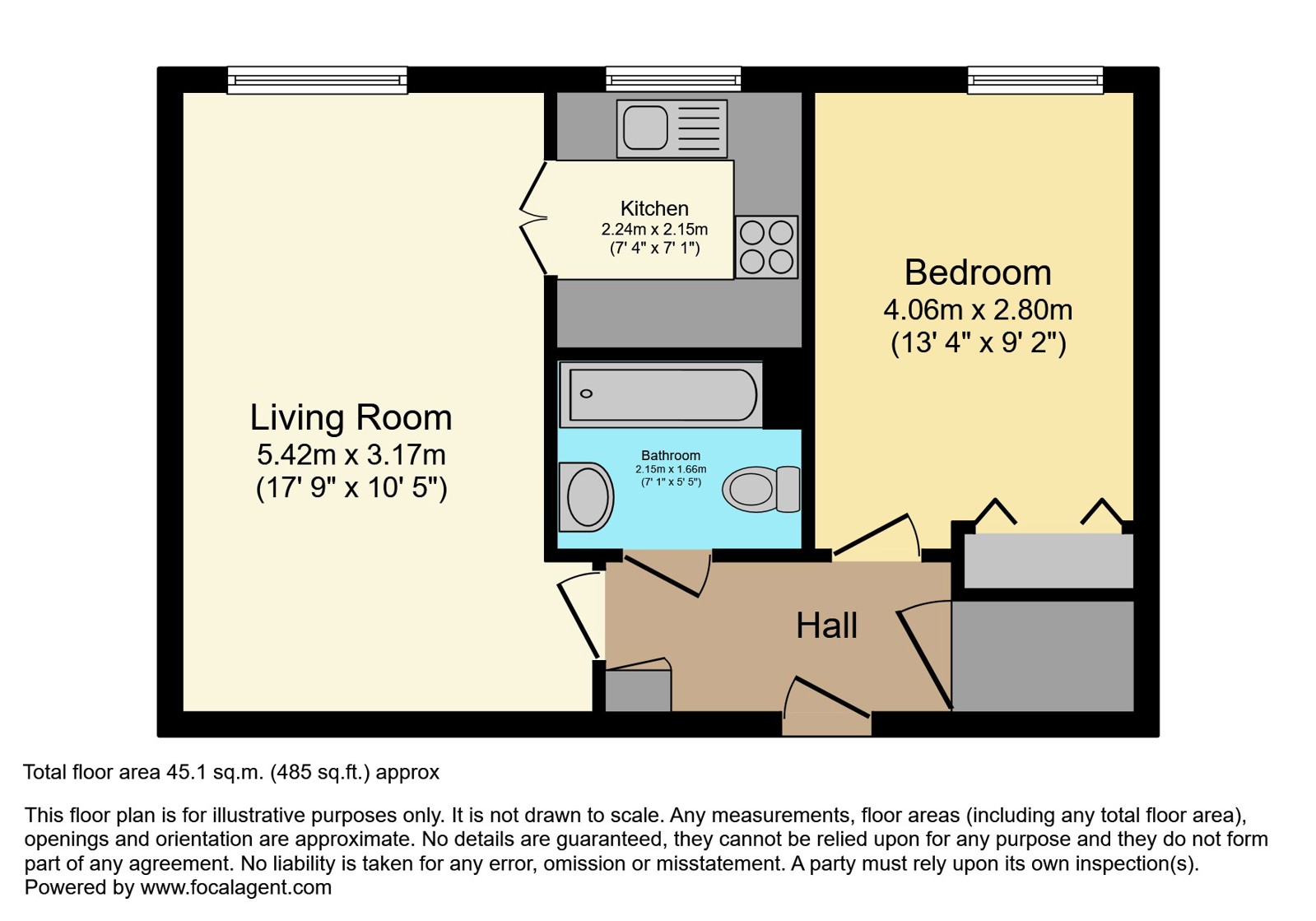 46, Brunel Court, Portishead floorplan