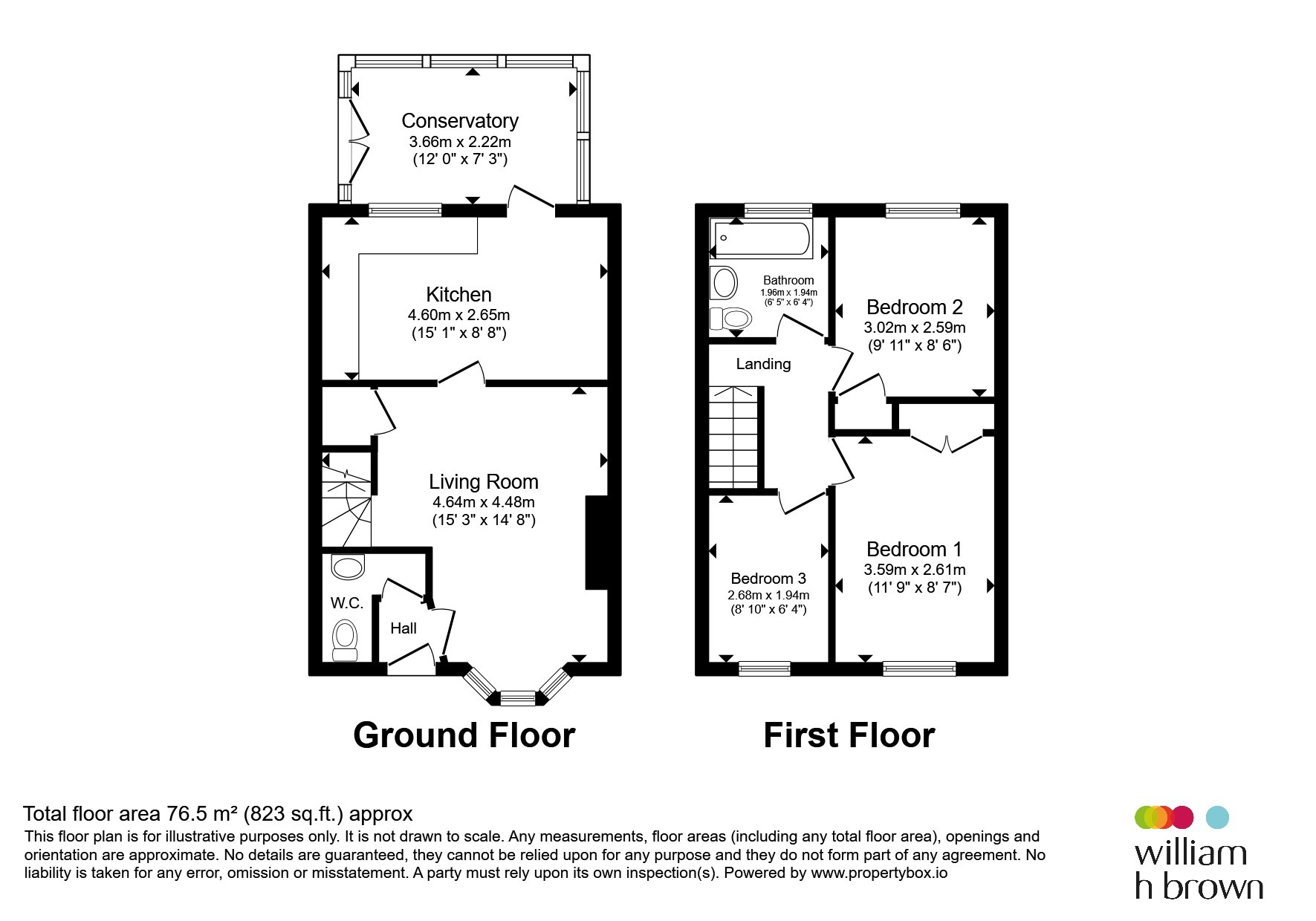 11, Silkstone Court, Leeds floorplan