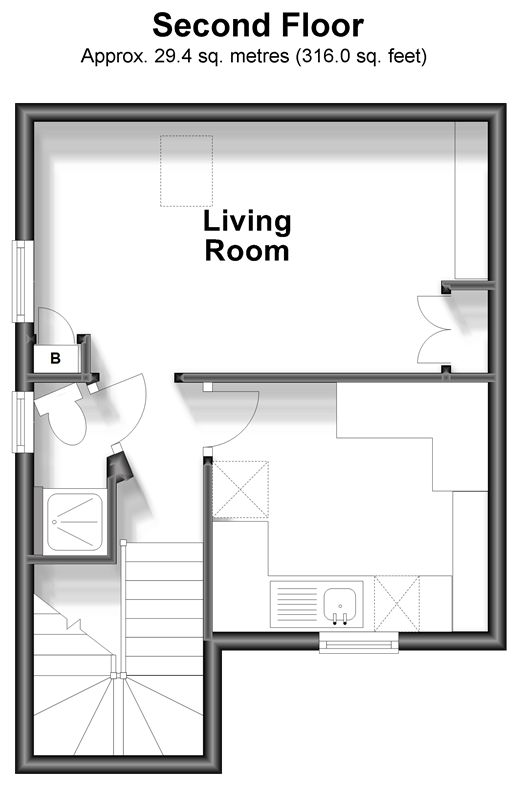 Holmesdale Road, Reigate floorplan