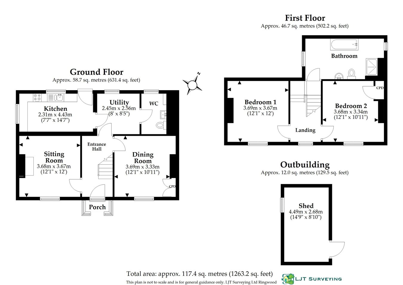 Oakley Gate, Lyndhurst Road, Ringwood floorplan