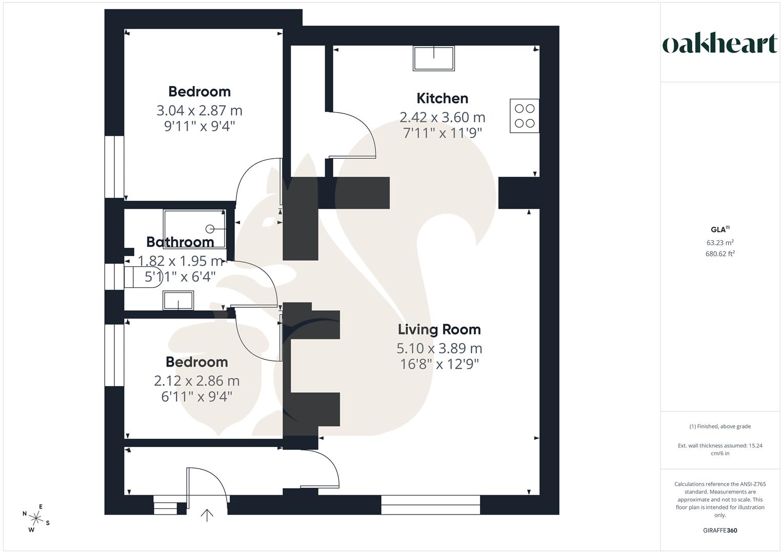 Flat 10, Middleton Road, Sudbury floorplan