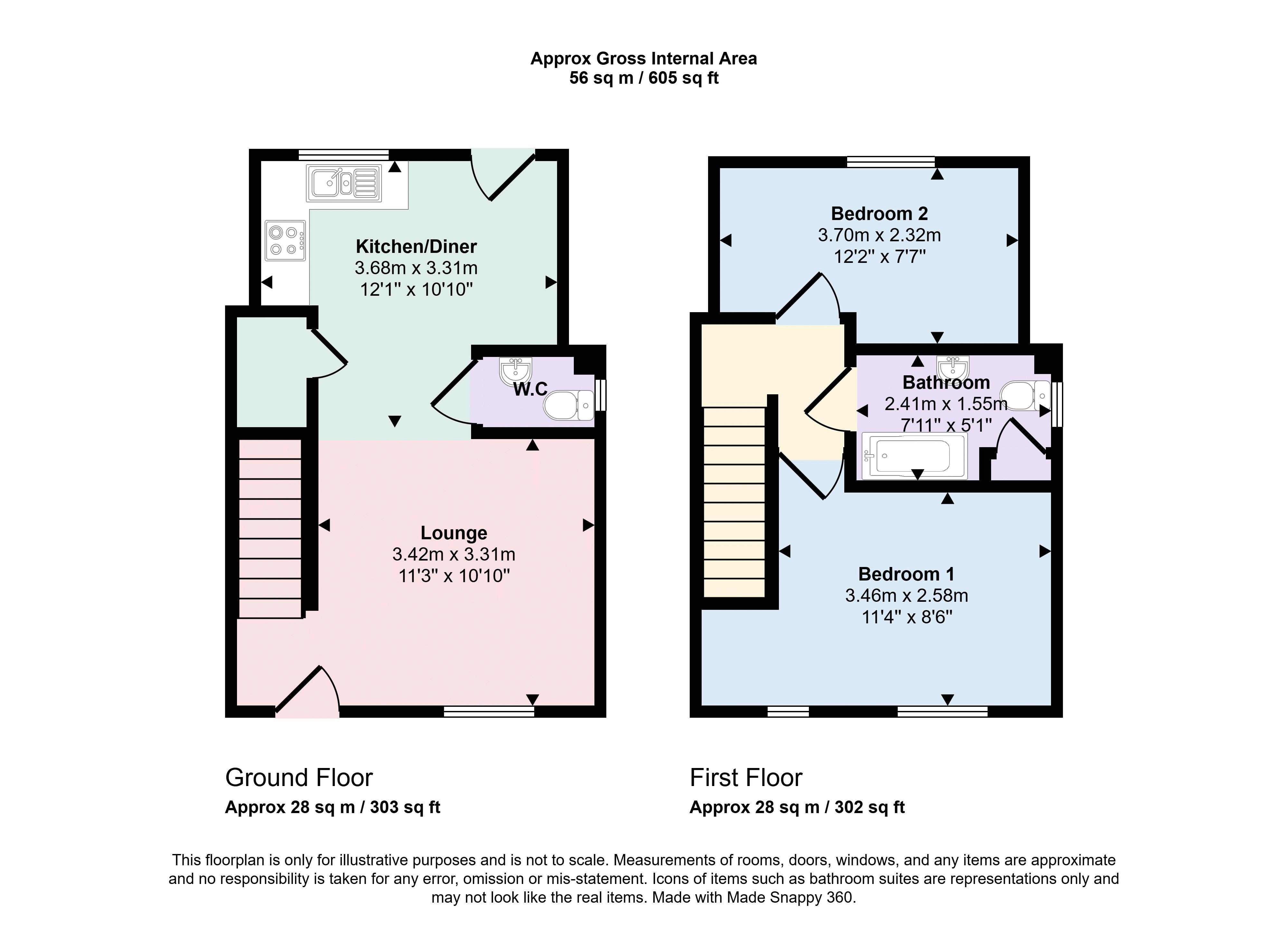 23a, Westfield Close, Trowbridge floorplan