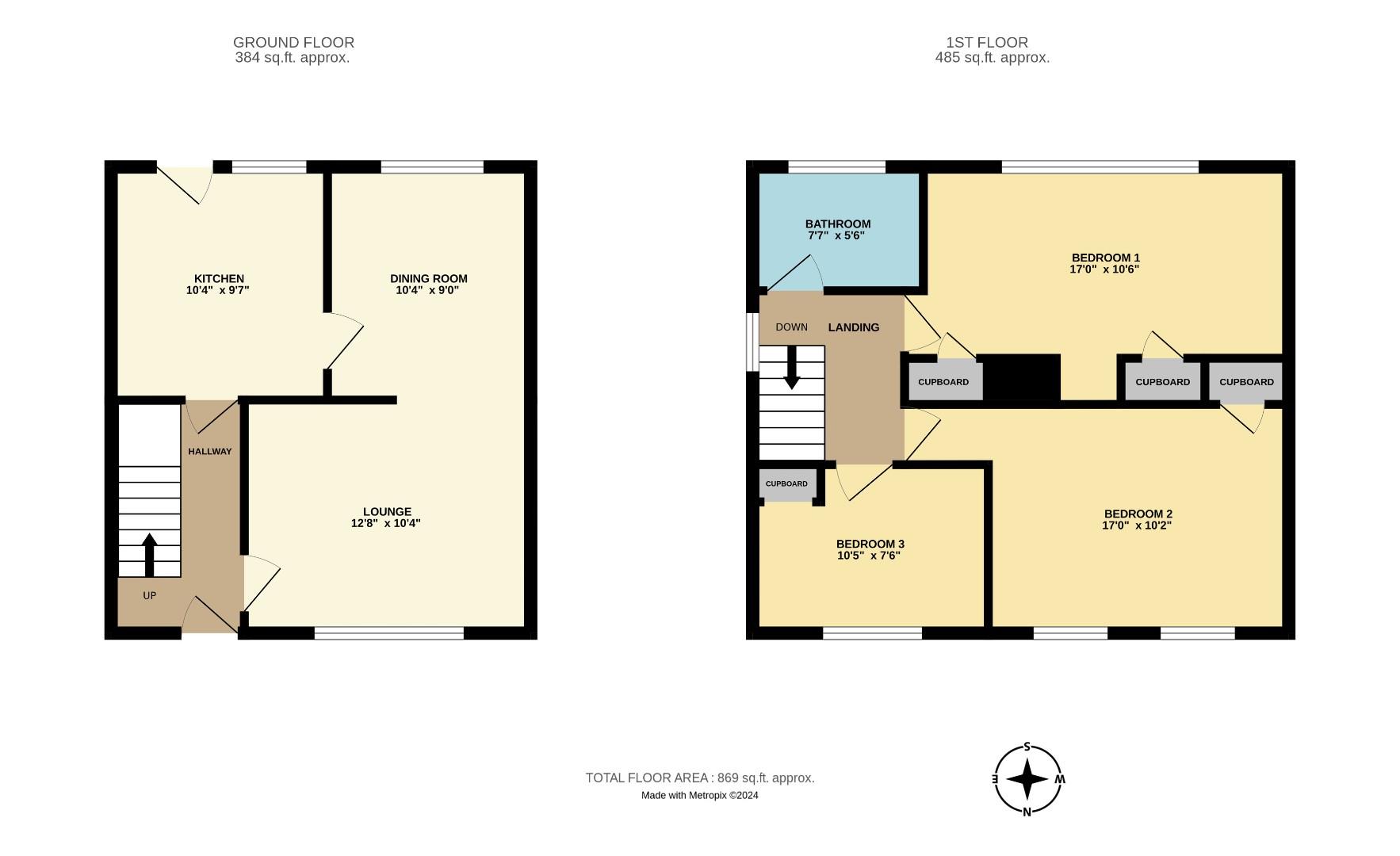 Blenheim Chase, LeighOnSea SS9, 3 bedroom end terrace house for sale