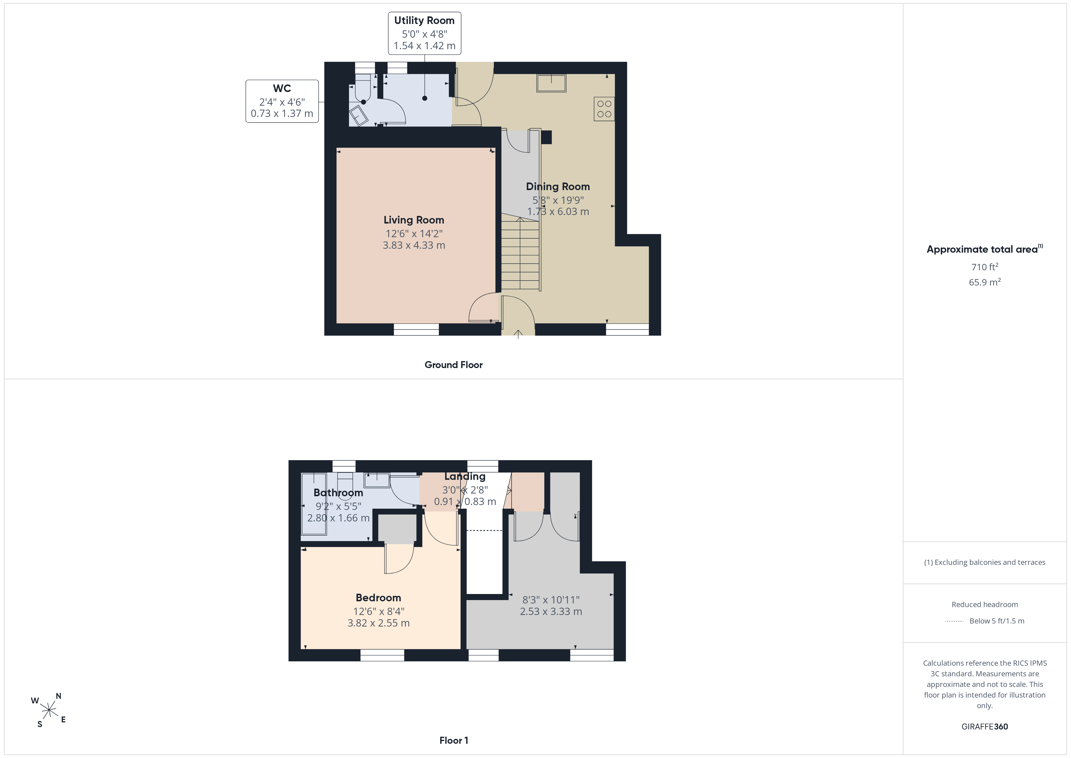2, Assembly Street, Normanton, WF6 2DB floorplan