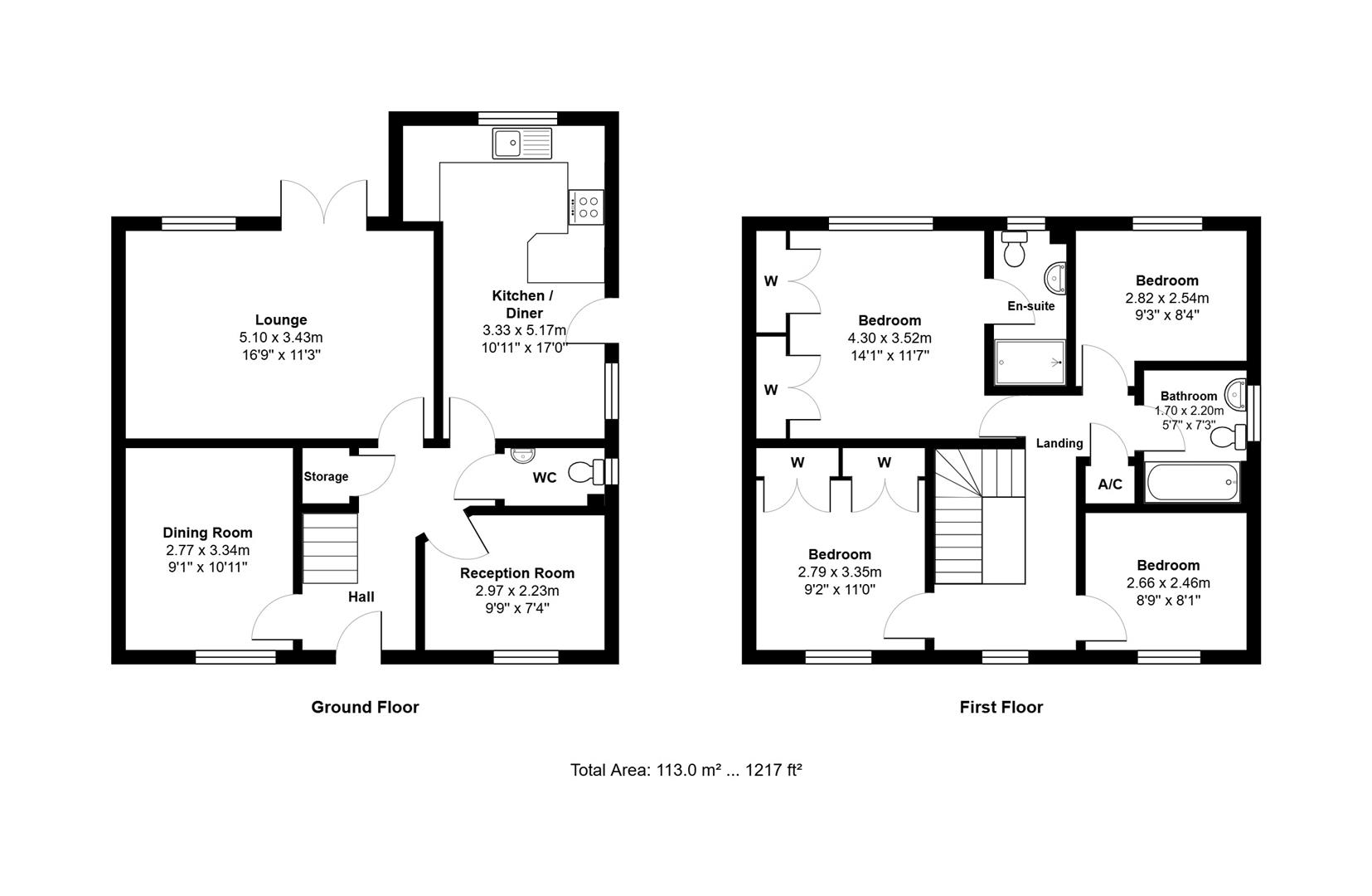 92, Edgehill Drive, Daventry floorplan