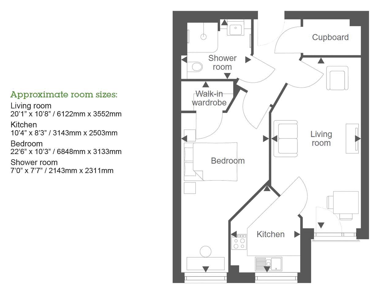 Churchfield Road, Walton-On-Thames floorplan