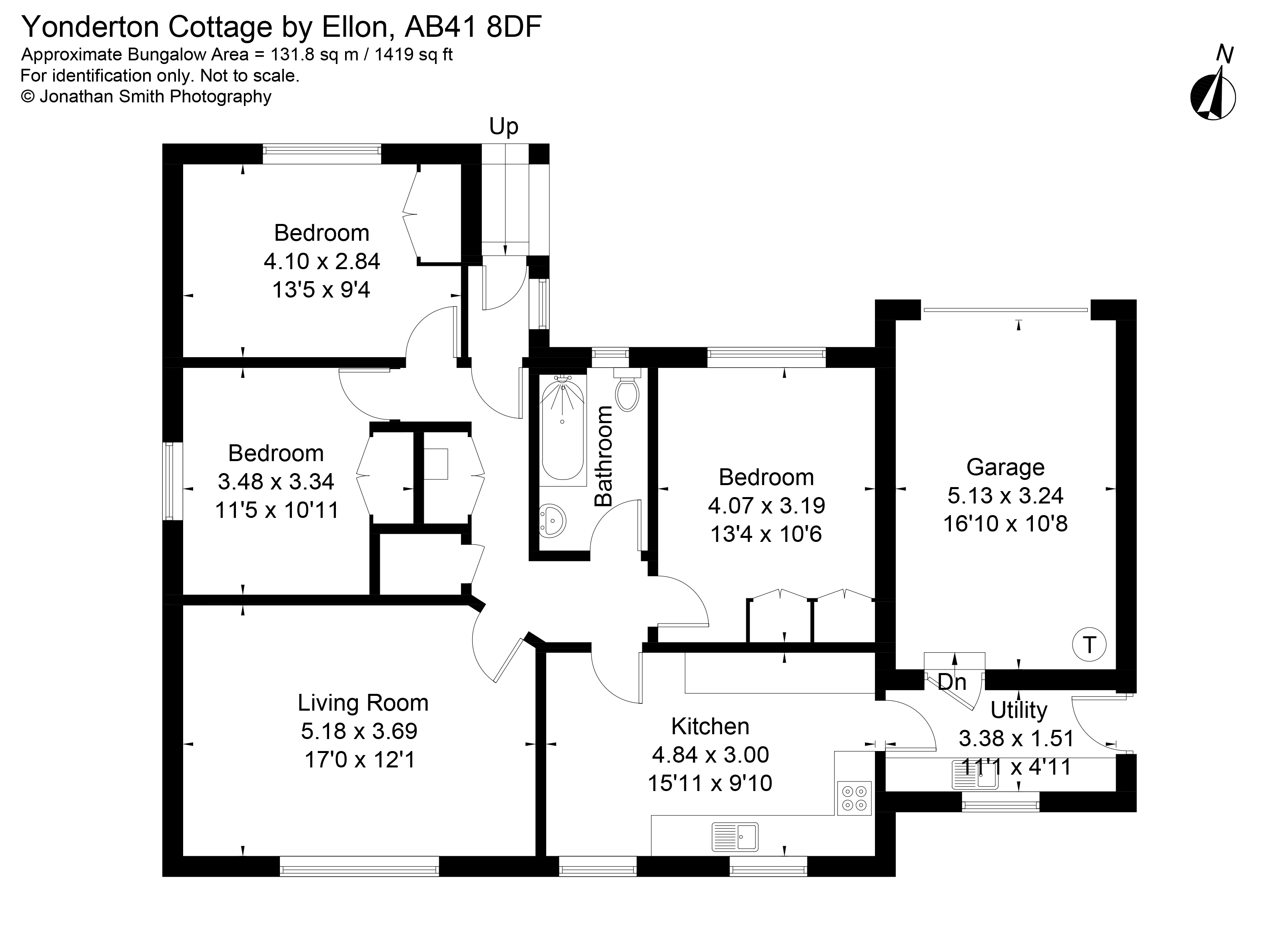 Lot 2 Yonderton Farm, Ellon, Aberdeenshire AB41, 2 bedroom bungalow