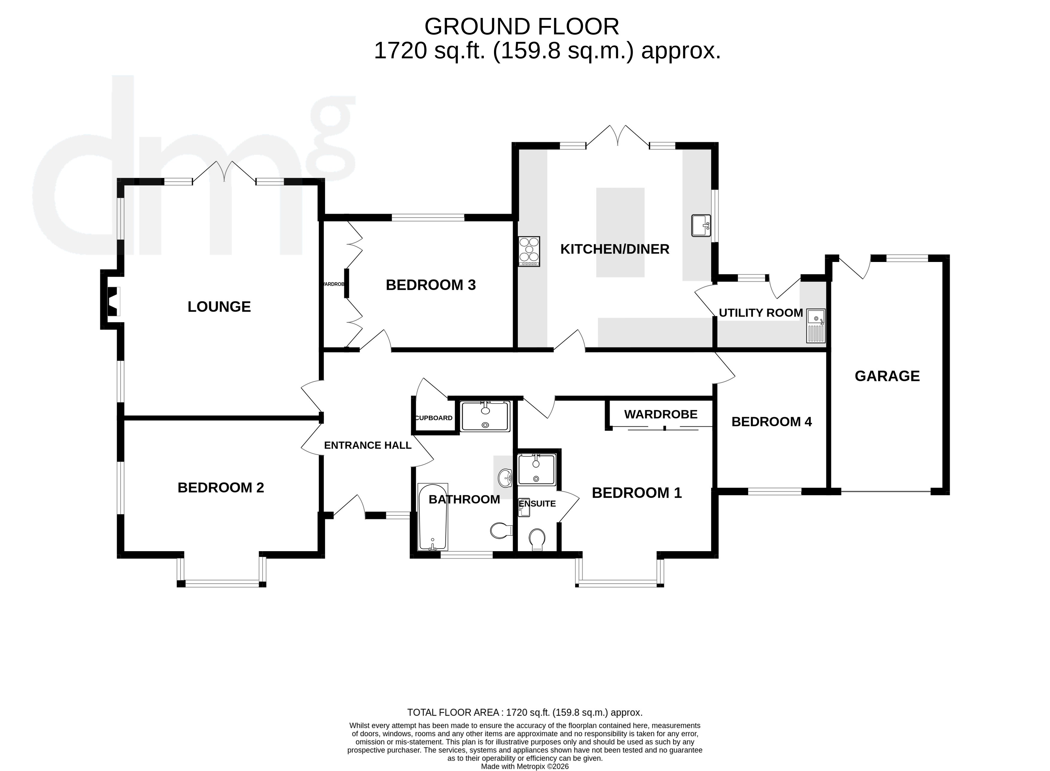 Springfield, Kelvedon Road, Colchester floorplan