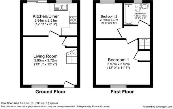 2 Bedrooms Terraced house for sale in Lanark Close, St. Helens, Merseyside WA10