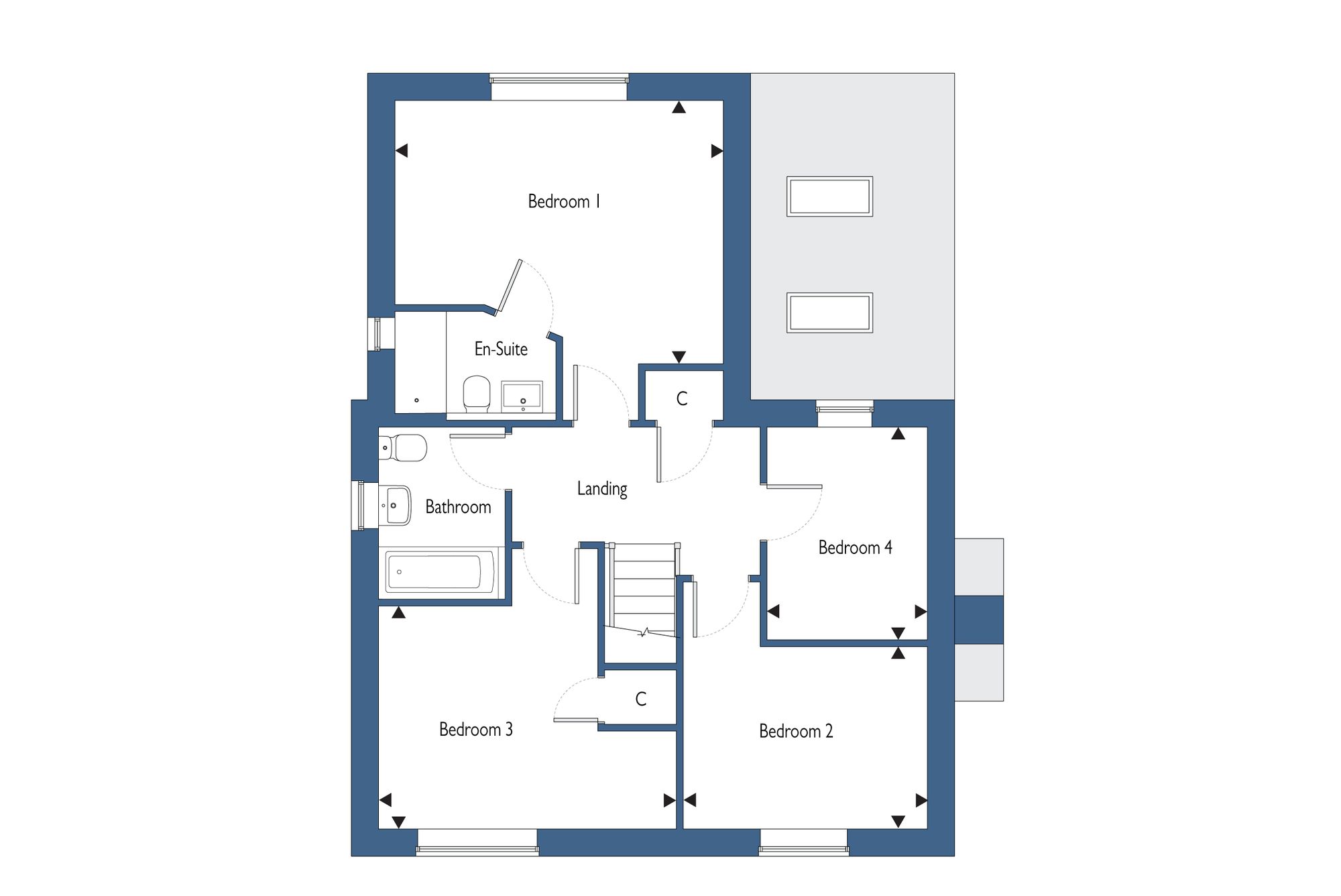 Plot 17, Hayfield Grove, Brigg floorplan
