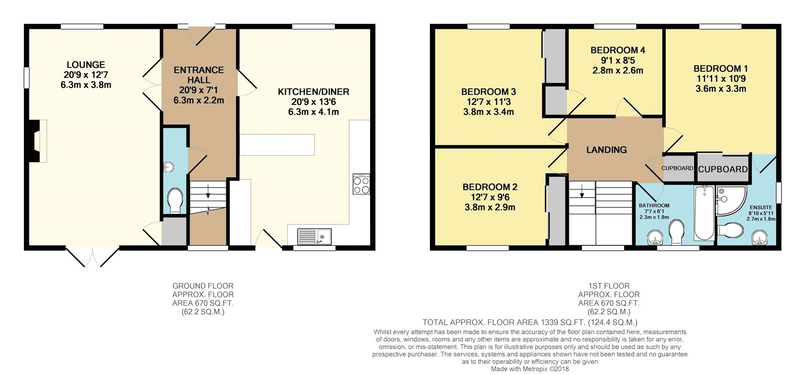 4 Bedrooms Detached house for sale in Yew Tree Close, Bramley, Tadley, Hampshire RG26