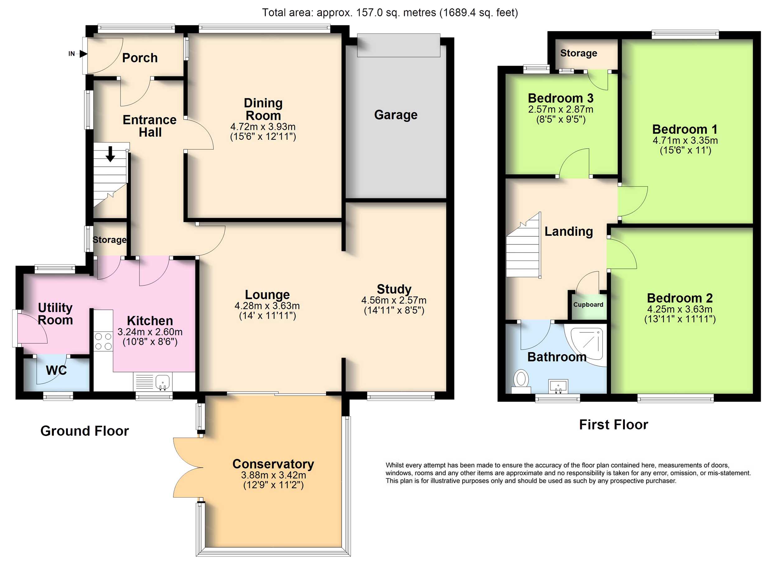 221, Findon Road, Worthing floorplan